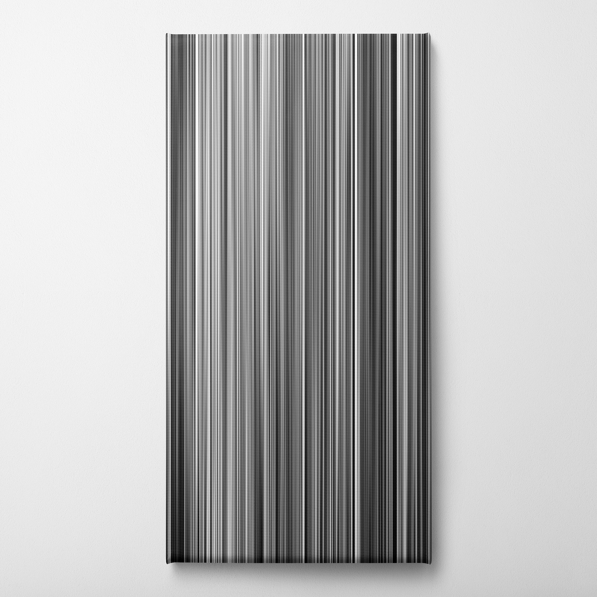 Polytechnique (2009) CineSpectrum Color Spectrum Canvas Print - Vertical on Wall