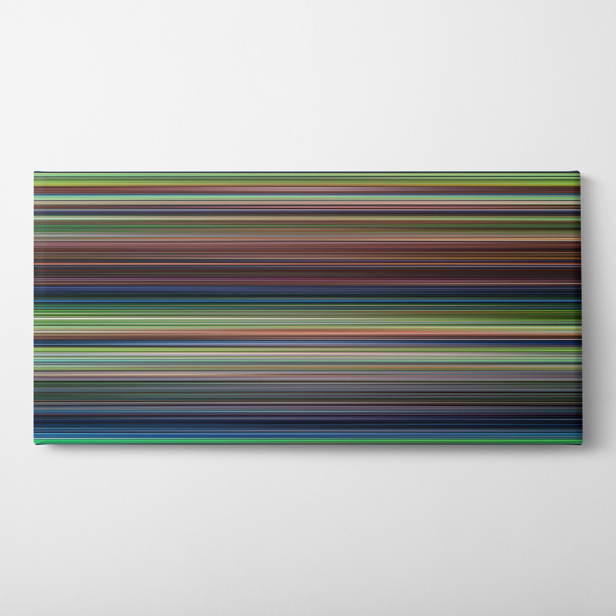 Princess Mononoke (1997) CineSpectrum Color Spectrum Canvas Print - Horizontal on Wall