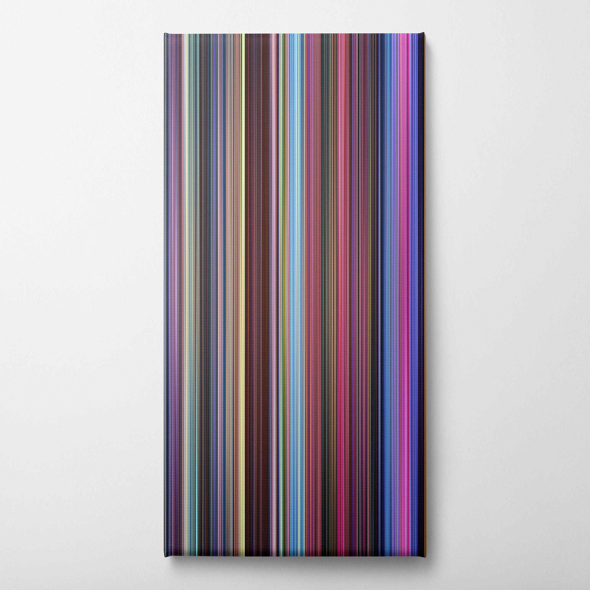 Puss in Boots - The Last Wish (2022) CineSpectrum Color Spectrum Canvas Print - Vertical on Wall