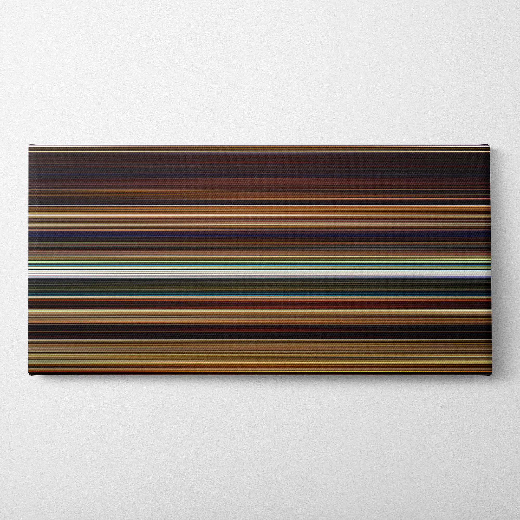 Puss in Boots (2011) CineSpectrum Color Spectrum Canvas Print - Horizontal on Wall