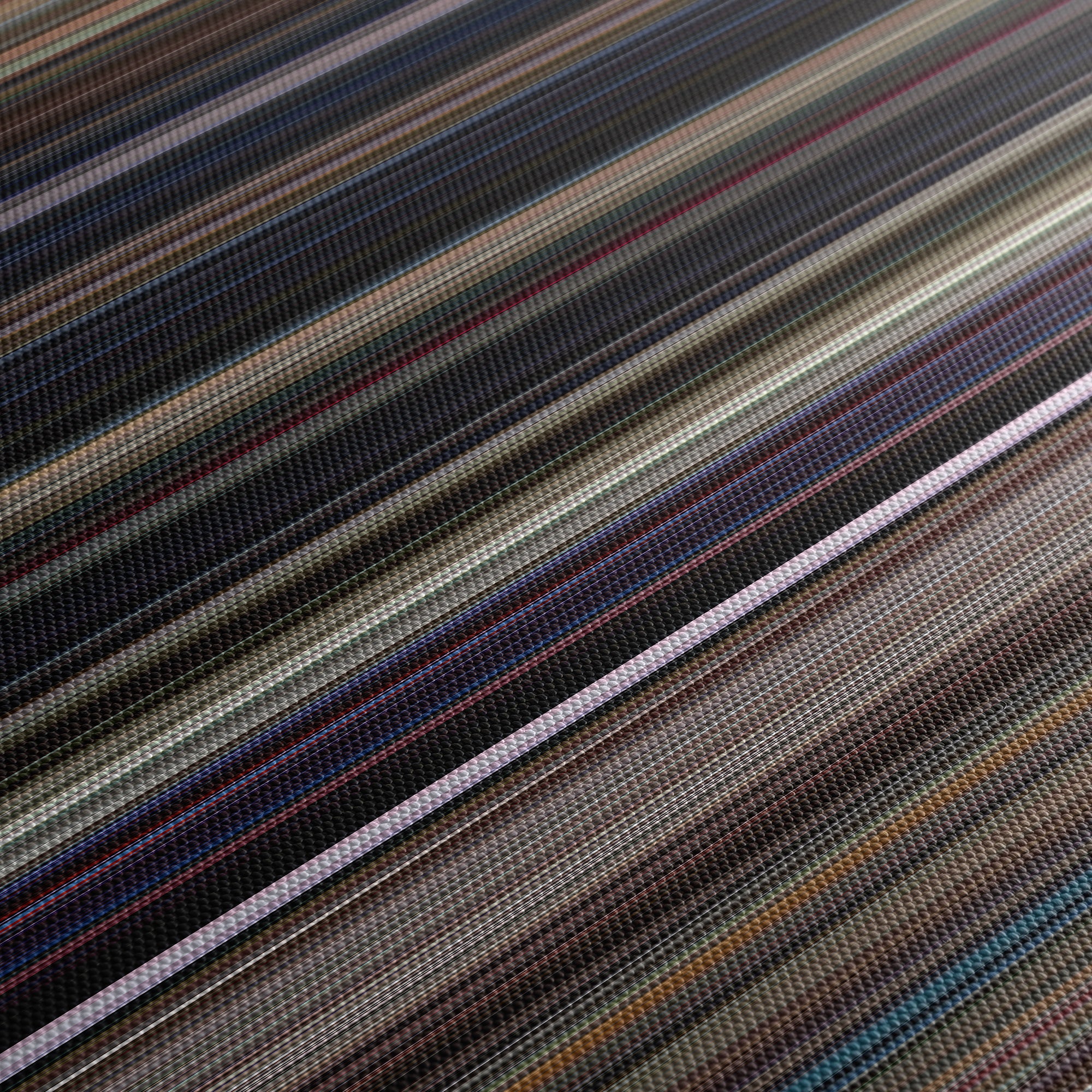 Quadrophenia (1979) CineSpectrum Color Spectrum Canvas Print - Close Up of Middle of Print