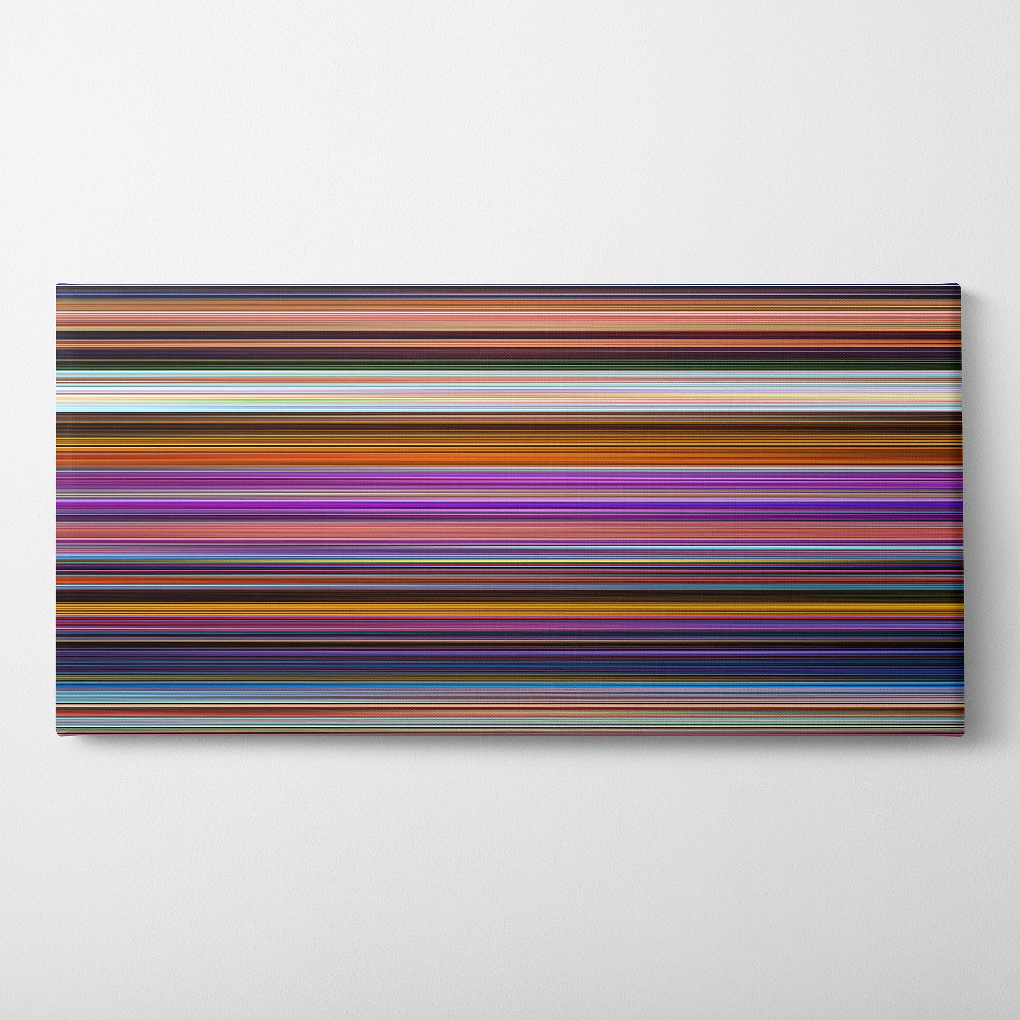 Ralph Breaks the Internet (2018) CineSpectrum Color Spectrum Canvas Print - Horizontal on Wall
