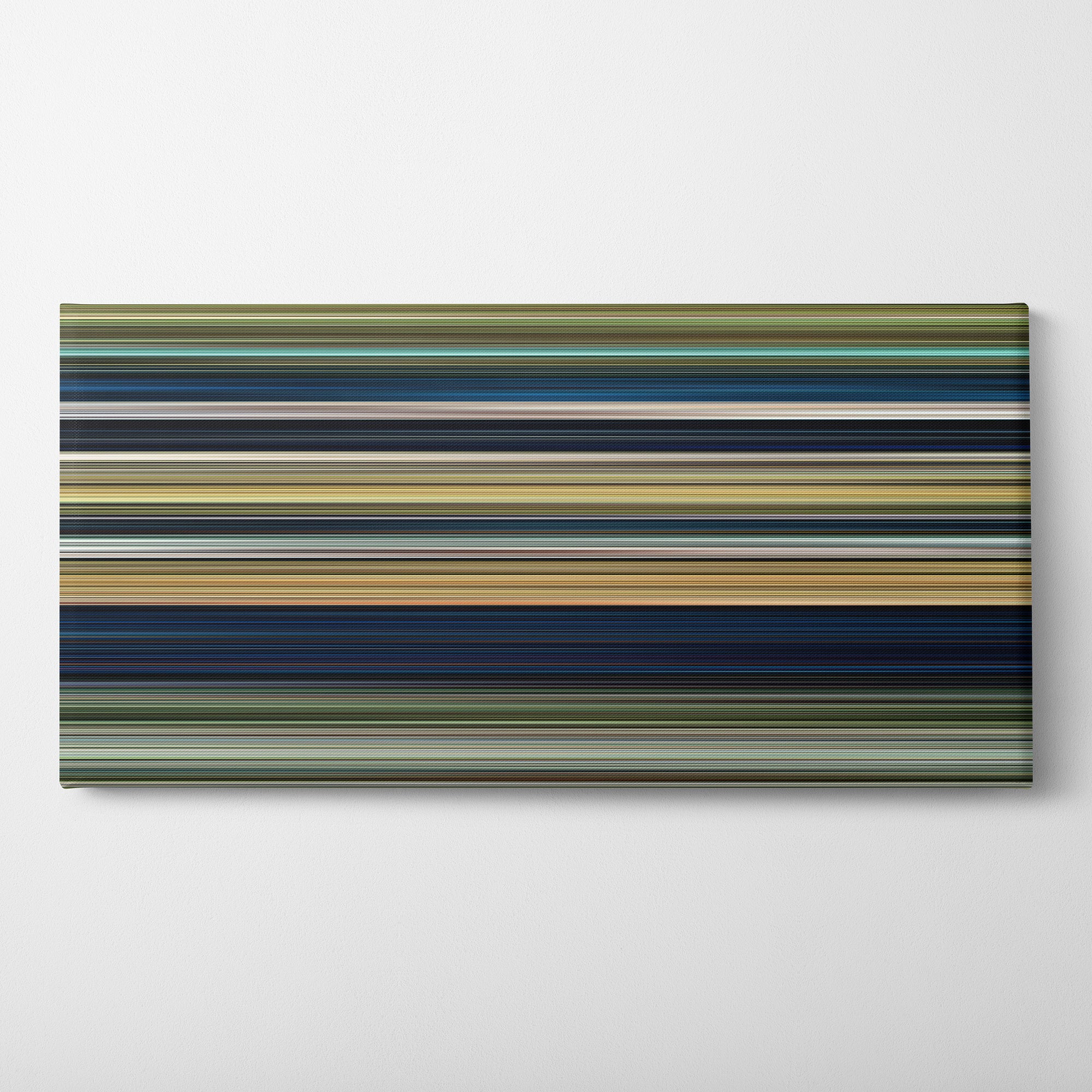 Rambo (2008) CineSpectrum Color Spectrum Canvas Print - Horizontal on Wall