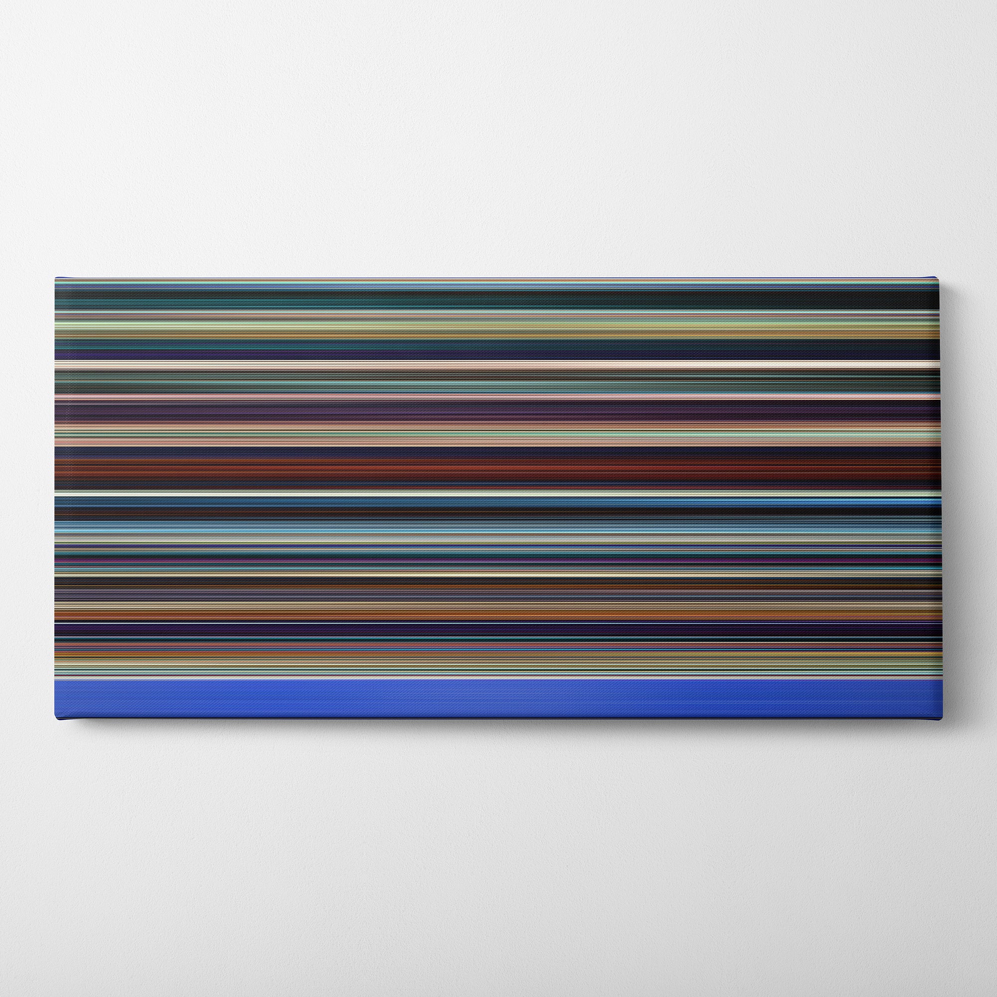 Raya and the Last Dragon (2021) CineSpectrum Color Spectrum Canvas Print - Horizontal on Wall