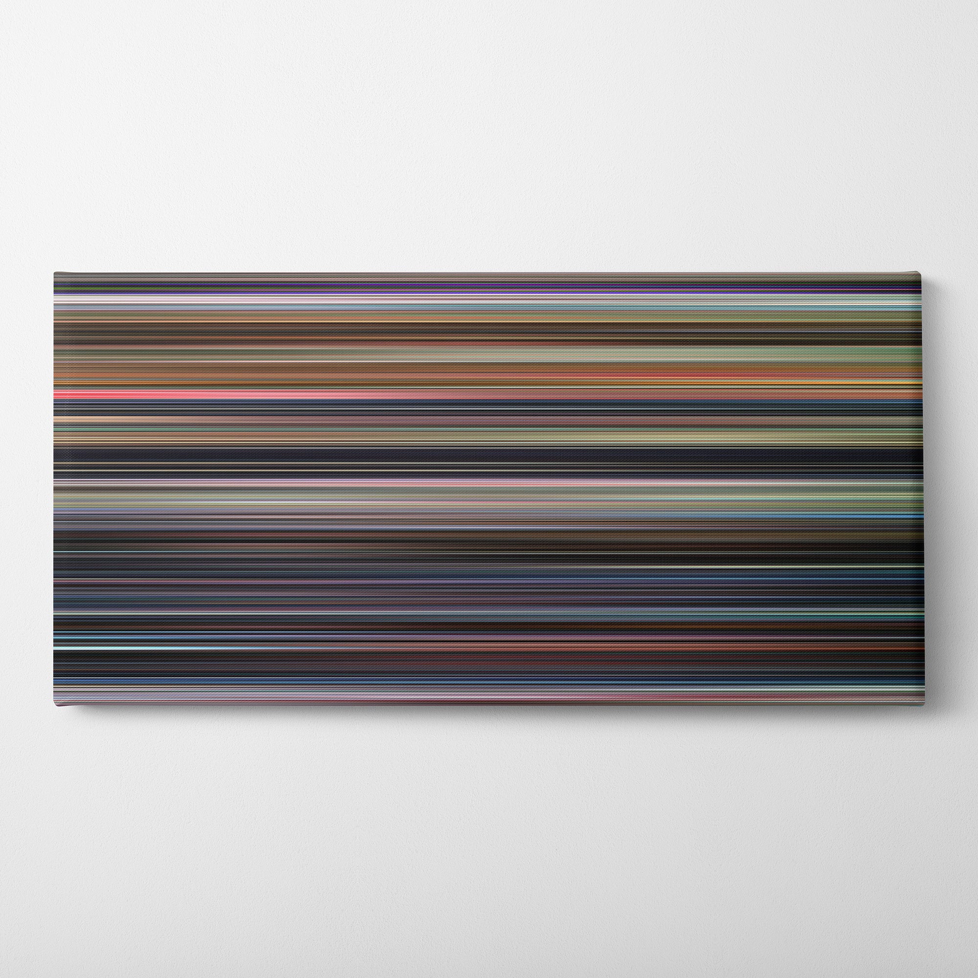 Re-Animator (1985) CineSpectrum Color Spectrum Canvas Print - Horizontal on Wall
