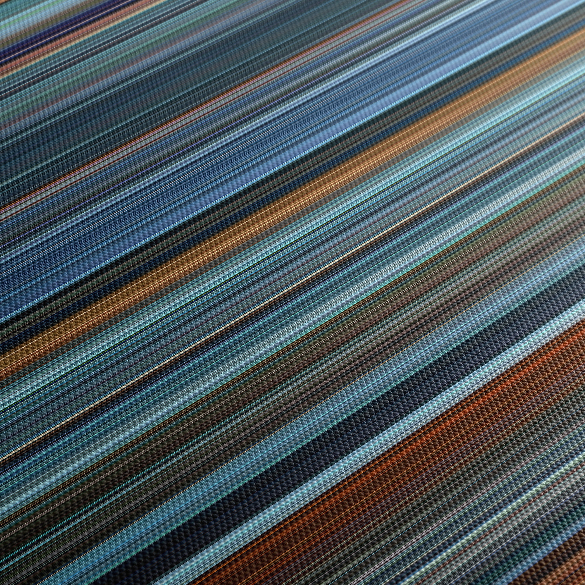 Red Dragon (2002) CineSpectrum Color Spectrum Canvas Print - Close Up of Middle of Print
