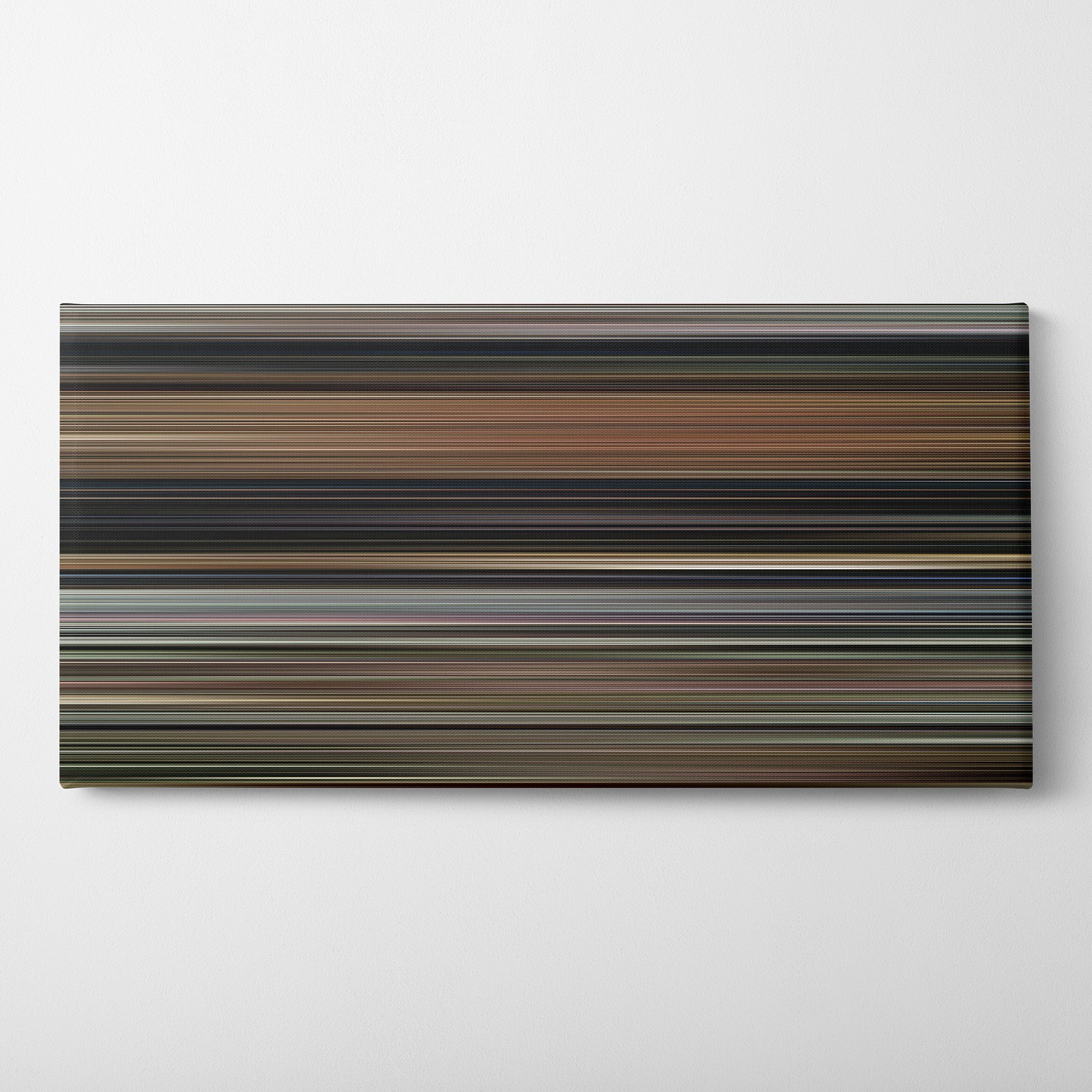 Red State (2011) CineSpectrum Color Spectrum Canvas Print - Horizontal on Wall