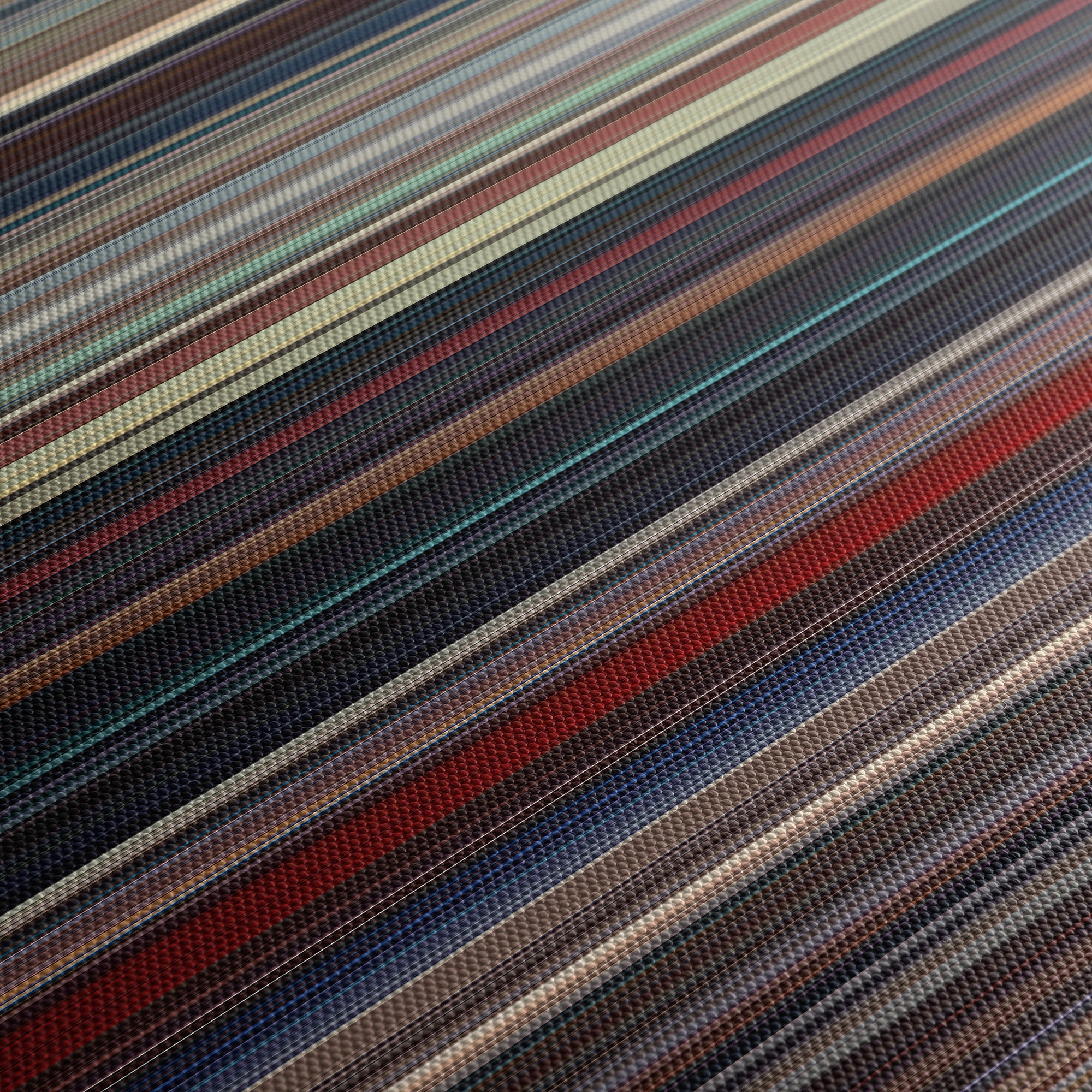 Repo Man (1984) CineSpectrum Color Spectrum Canvas Print - Close Up of Middle of Print