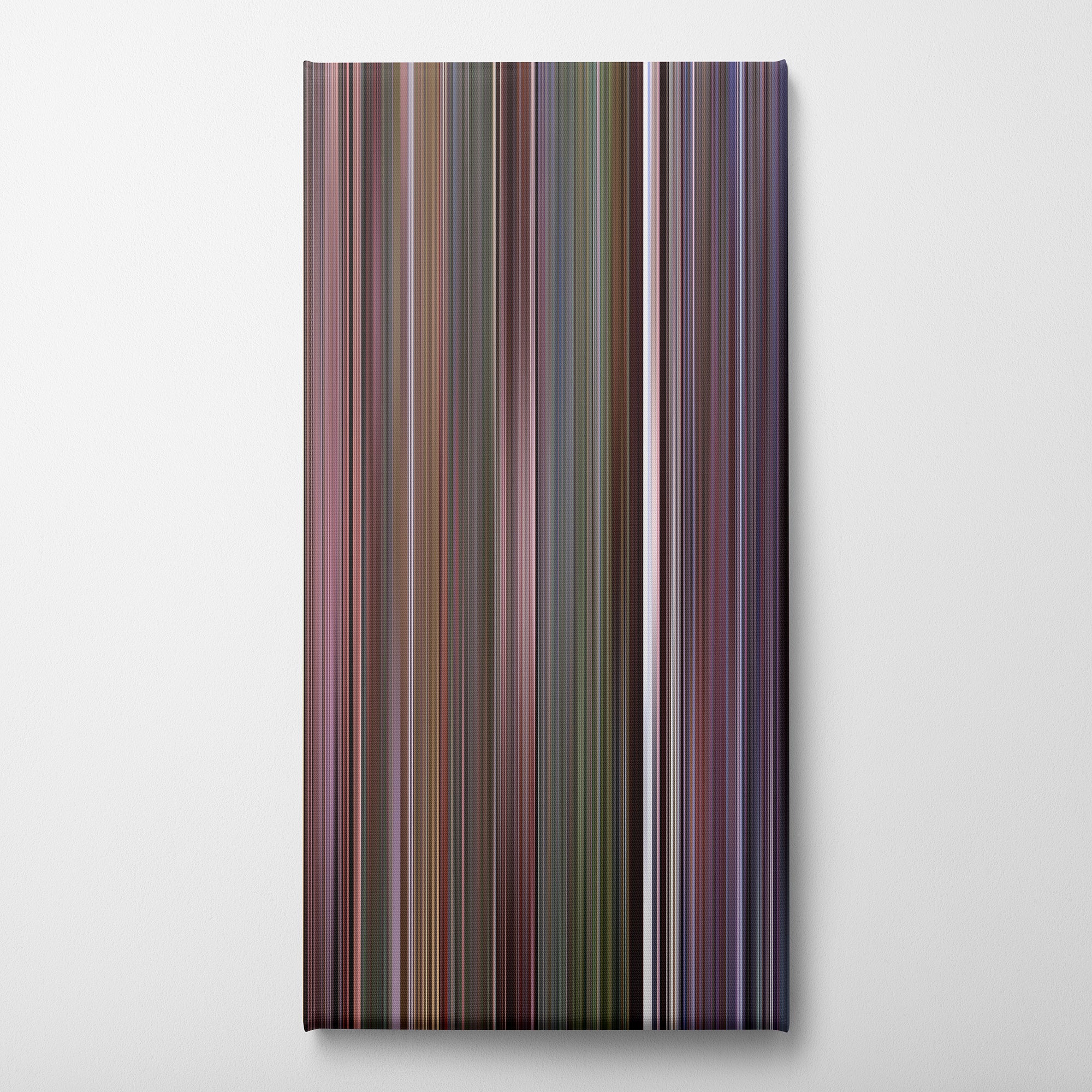Reservoir Dogs (1992) CineSpectrum Color Spectrum Canvas Print - Vertical on Wall