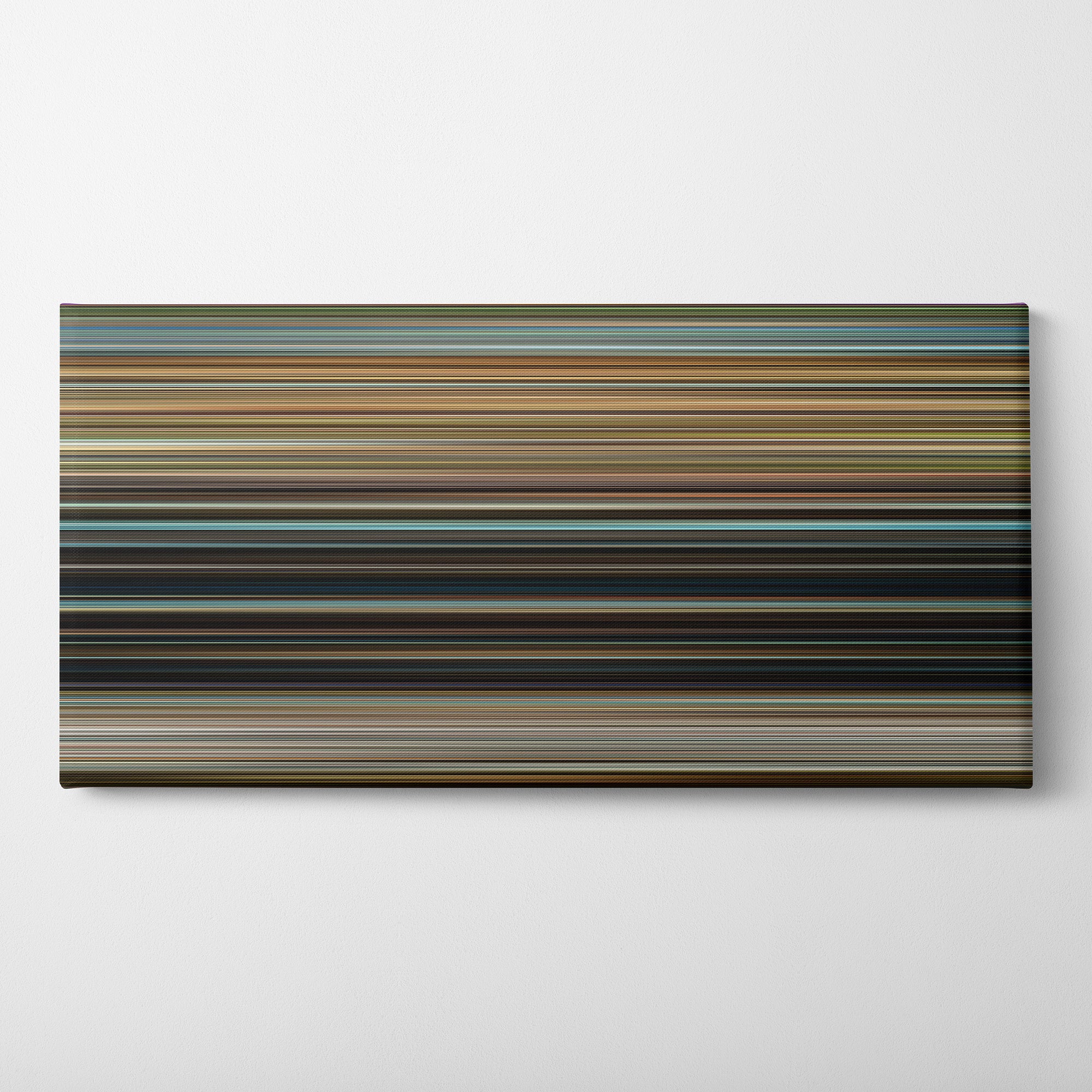 Rise of the Planet of the Apes (2011) CineSpectrum Color Spectrum Canvas Print - Horizontal on Wall