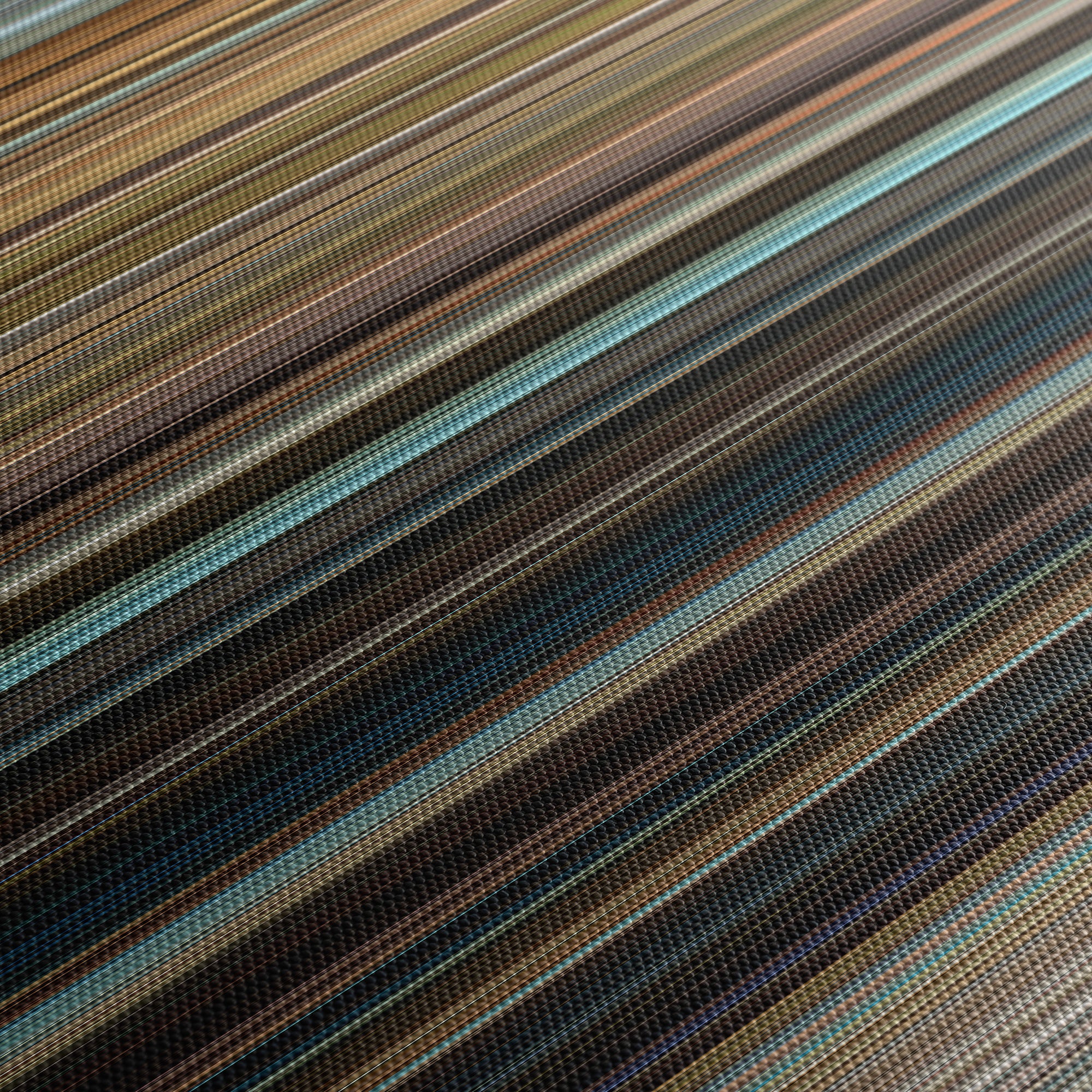Rise of the Planet of the Apes (2011) CineSpectrum Color Spectrum Canvas Print - Close Up of Middle of Print
