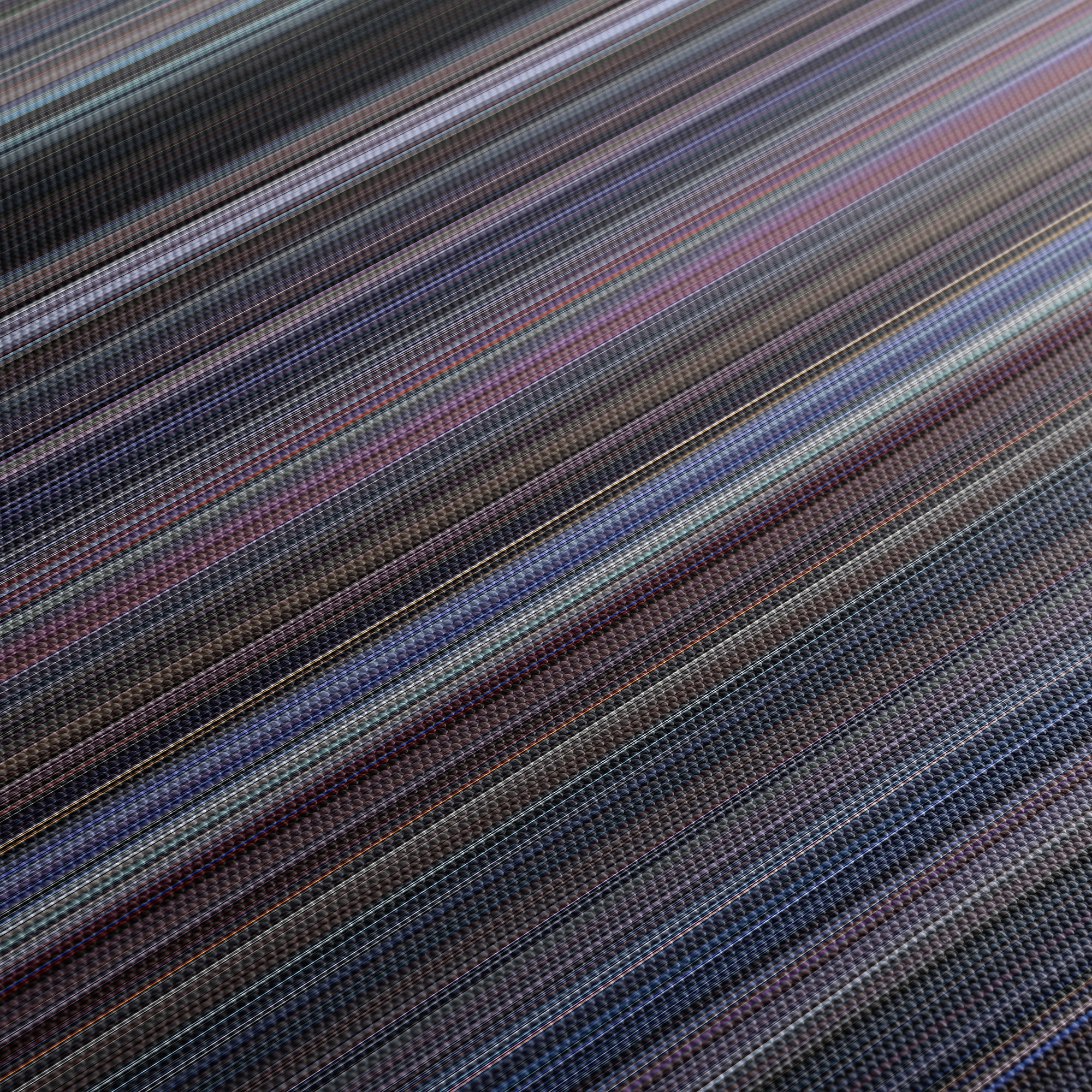 Robocop (1987) CineSpectrum Color Spectrum Canvas Print - Close Up of Middle of Print