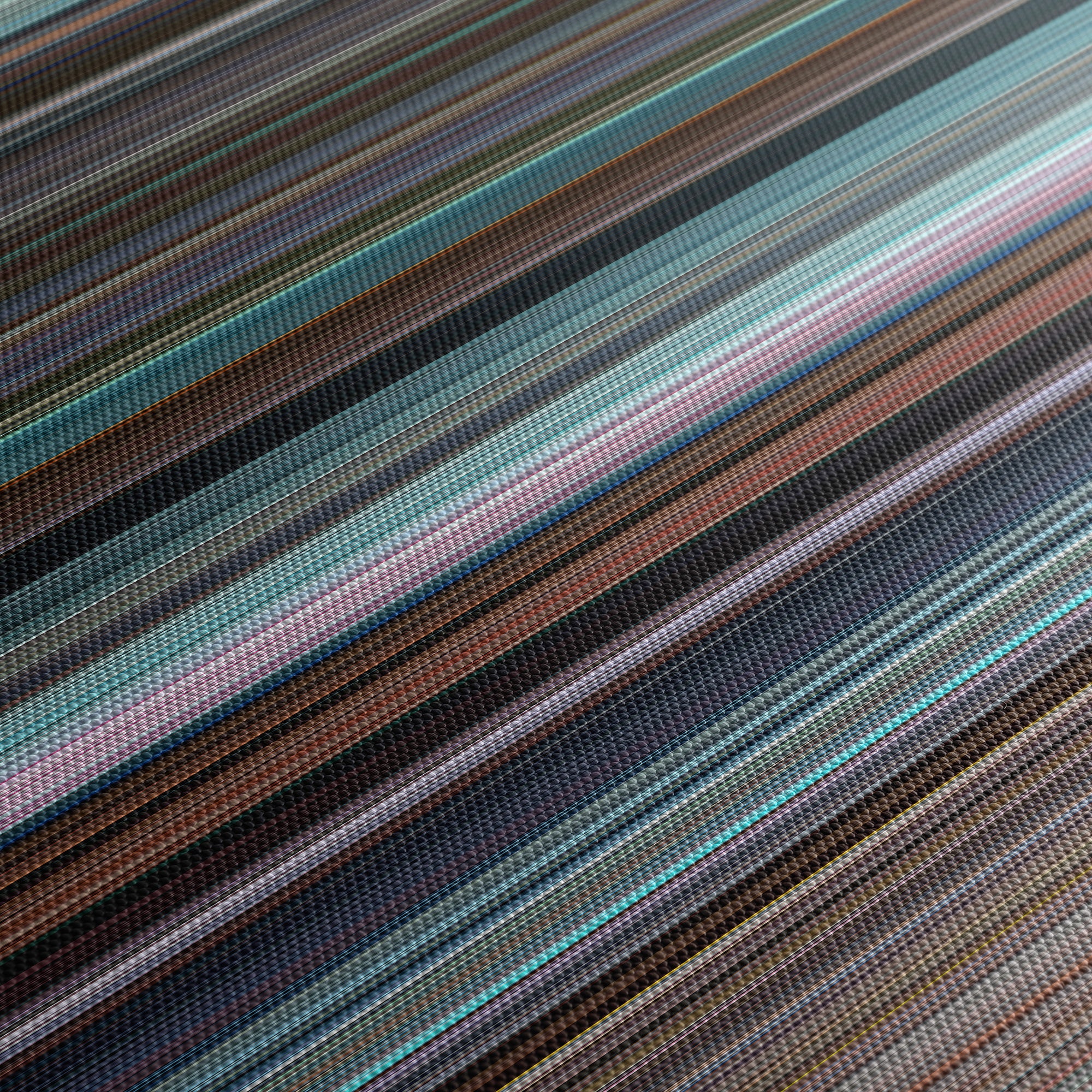 Rocky Balboa (2006) CineSpectrum Color Spectrum Canvas Print - Close Up of Middle of Print