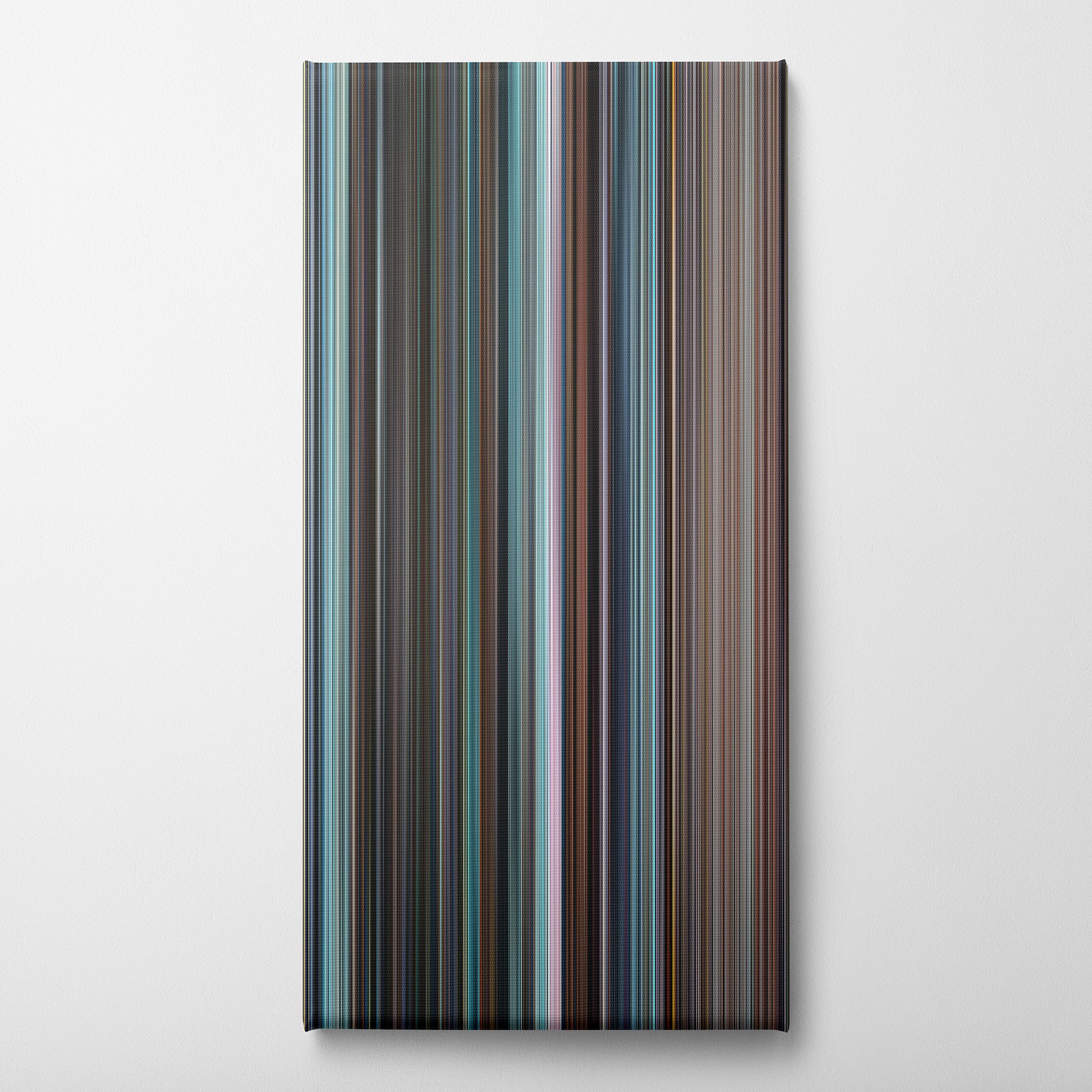 Rocky Balboa (2006) CineSpectrum Color Spectrum Canvas Print - Vertical on Wall