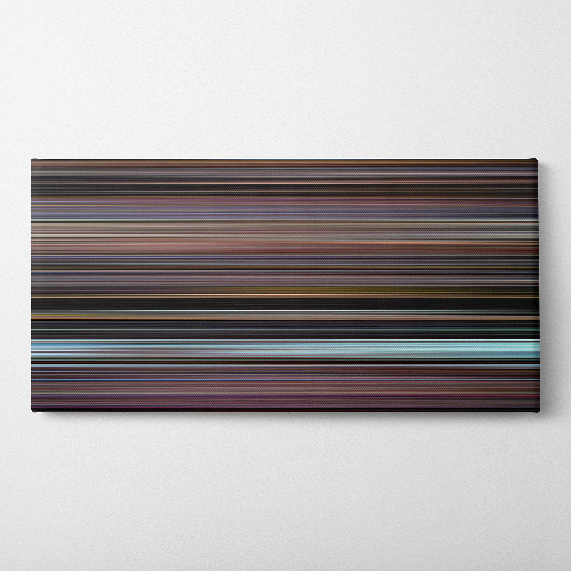 Rocky III (1982) CineSpectrum Color Spectrum Canvas Print - Horizontal on Wall