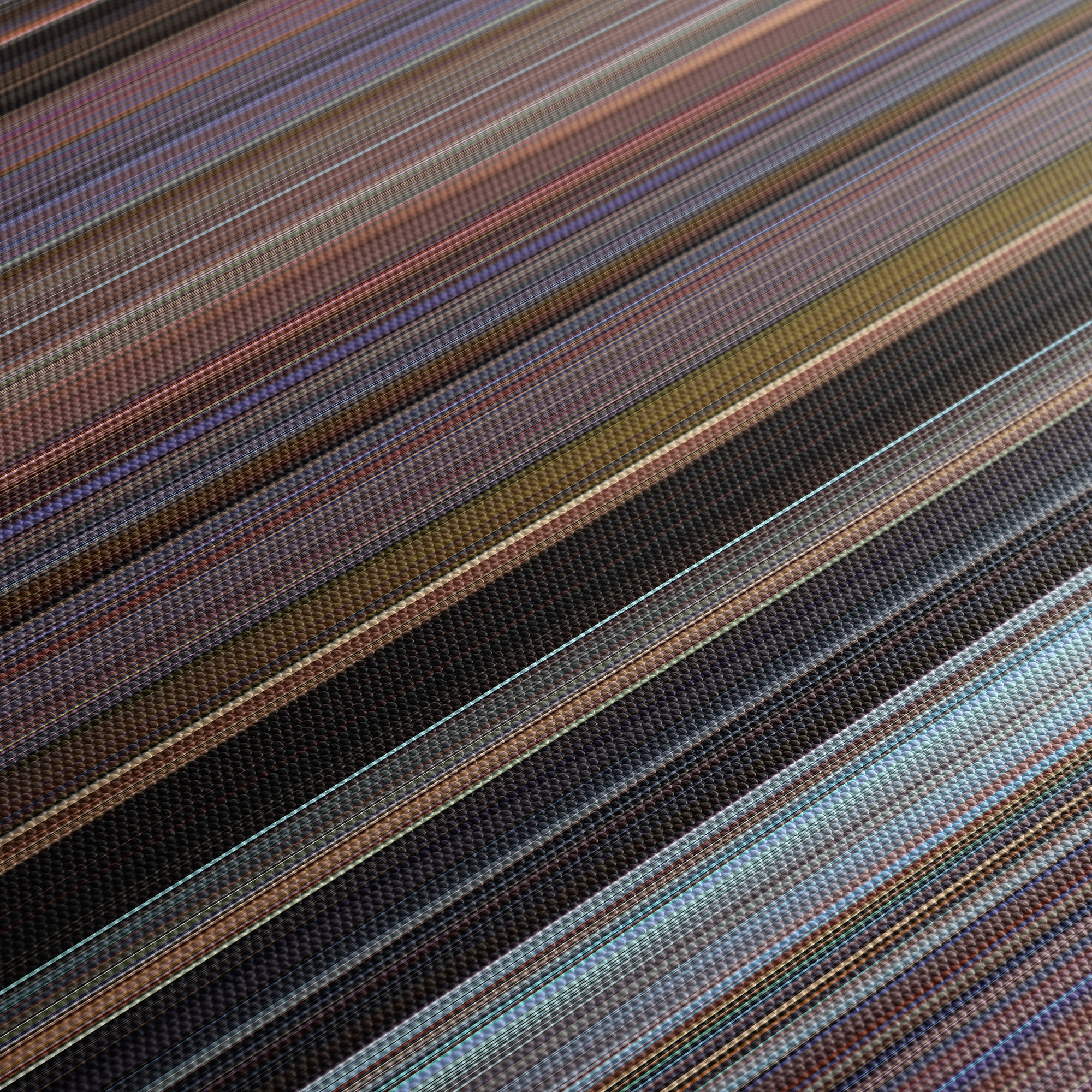Rocky III (1982) CineSpectrum Color Spectrum Canvas Print - Close Up of Middle of Print