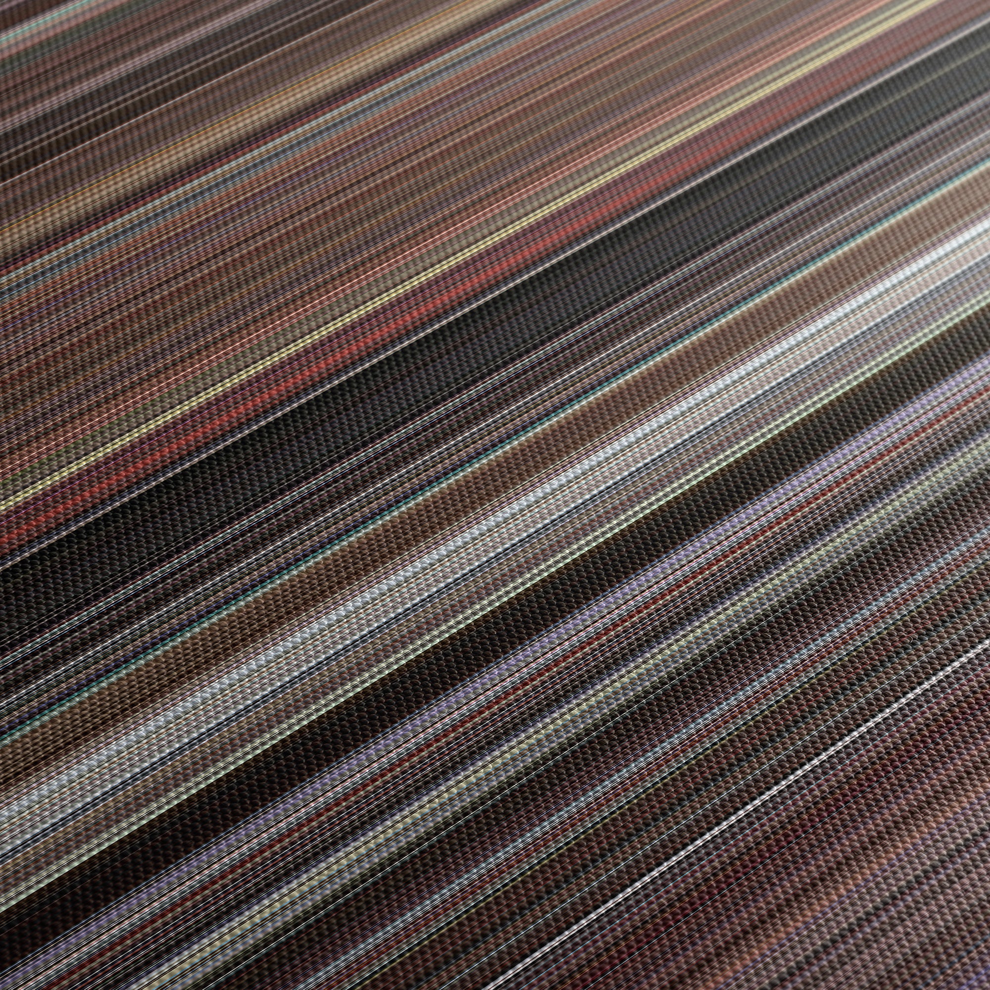 Rocky IV (1985) CineSpectrum Color Spectrum Canvas Print - Close Up of Middle of Print