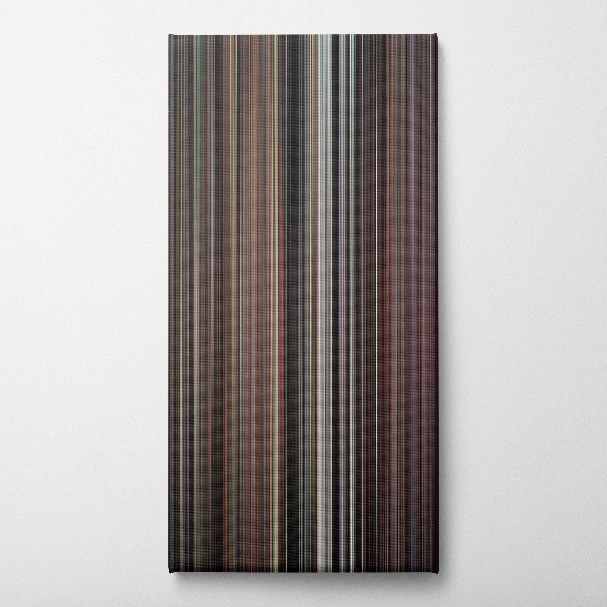 Rocky IV (1985) CineSpectrum Color Spectrum Canvas Print - Vertical on Wall