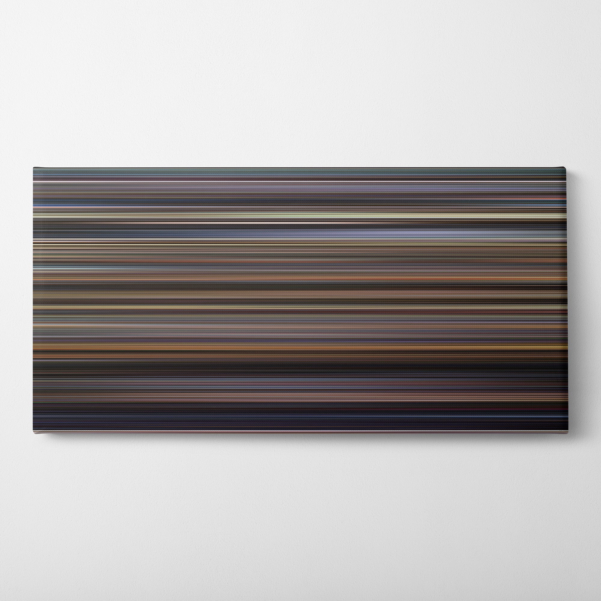 Rocky V (1990) CineSpectrum Color Spectrum Canvas Print - Horizontal on Wall