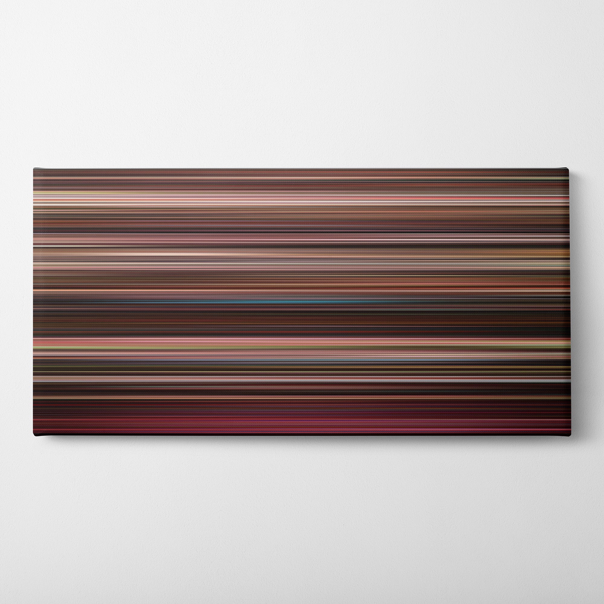 Rocky (1976) CineSpectrum Color Spectrum Canvas Print - Horizontal on Wall