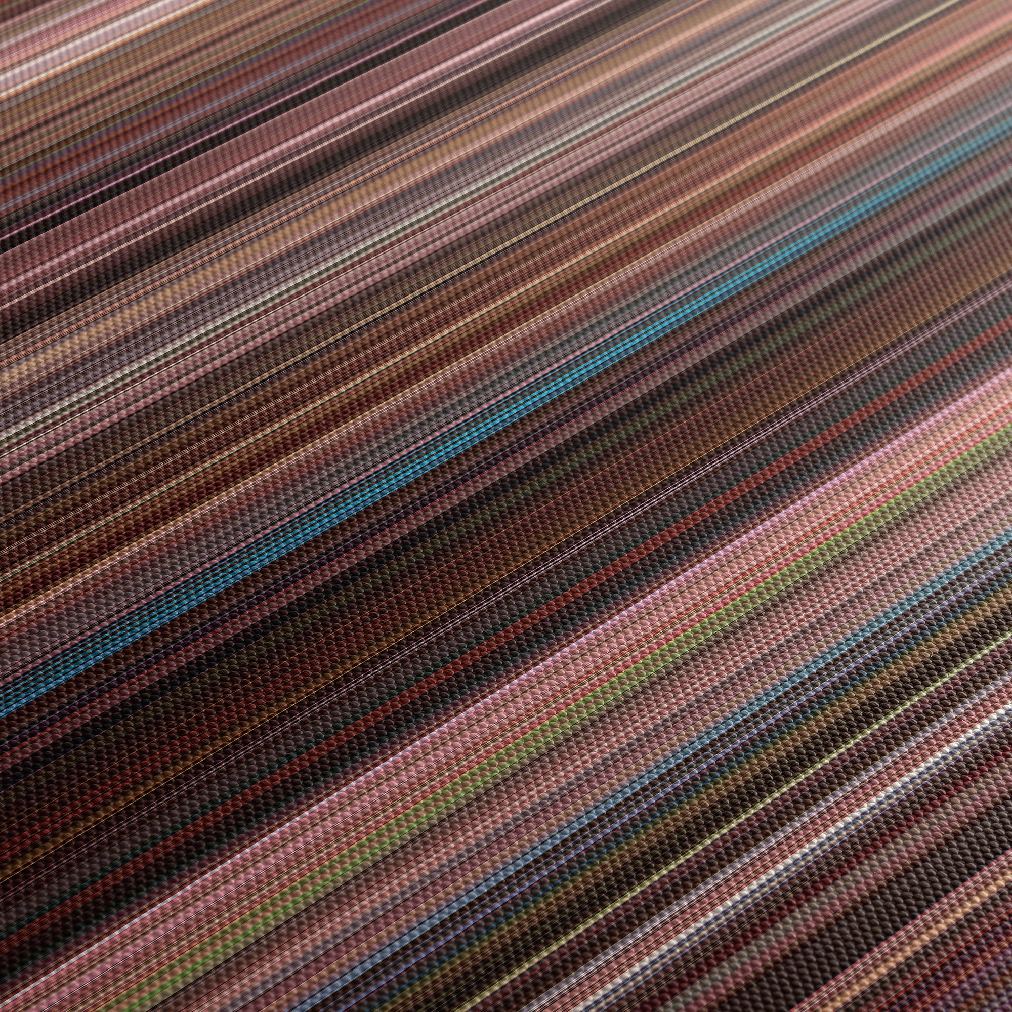 Rocky (1976) CineSpectrum Color Spectrum Canvas Print - Close Up of Middle of Print