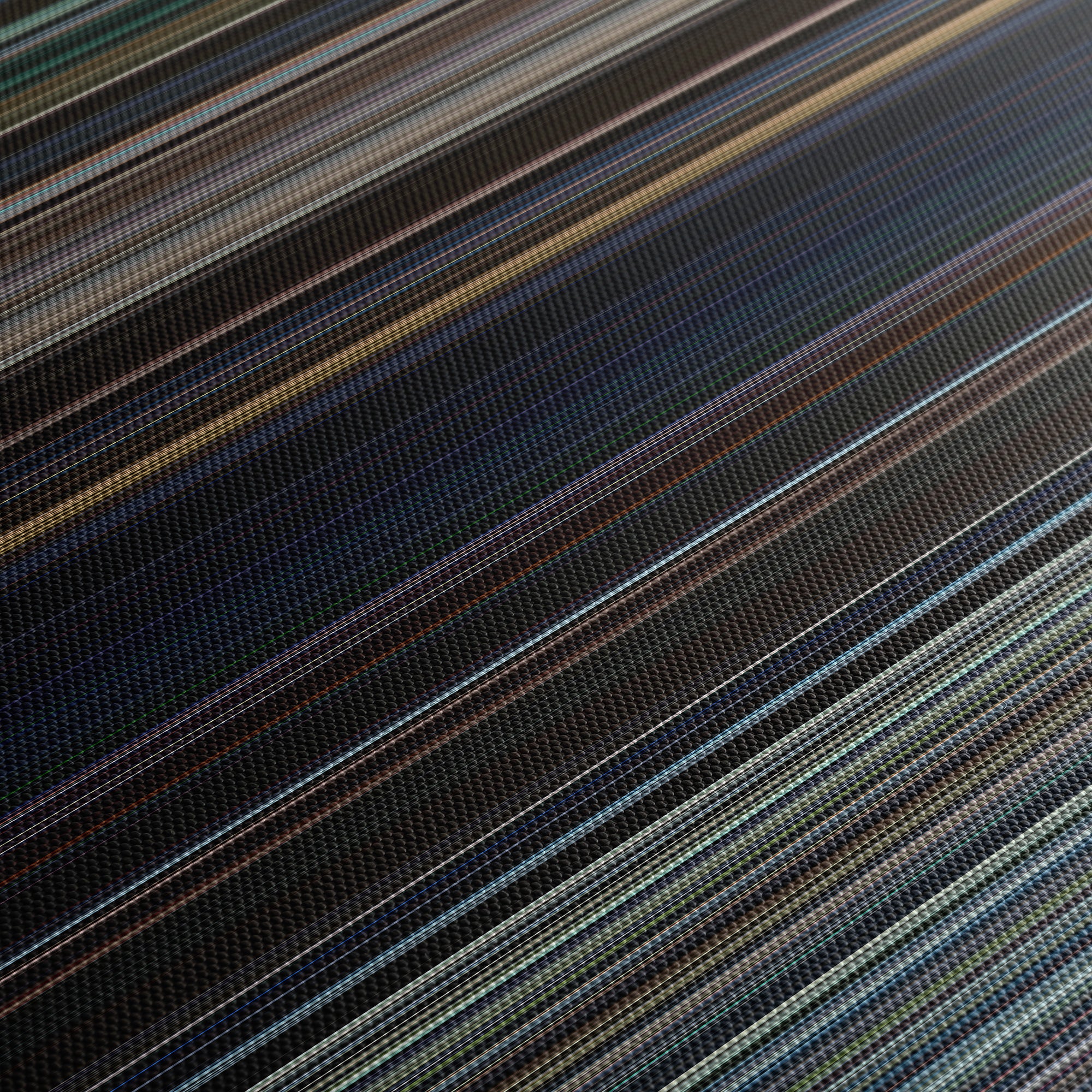 Rogue One - A Star Wars Story (2016) CineSpectrum Color Spectrum Canvas Print - Close Up of Middle of Print