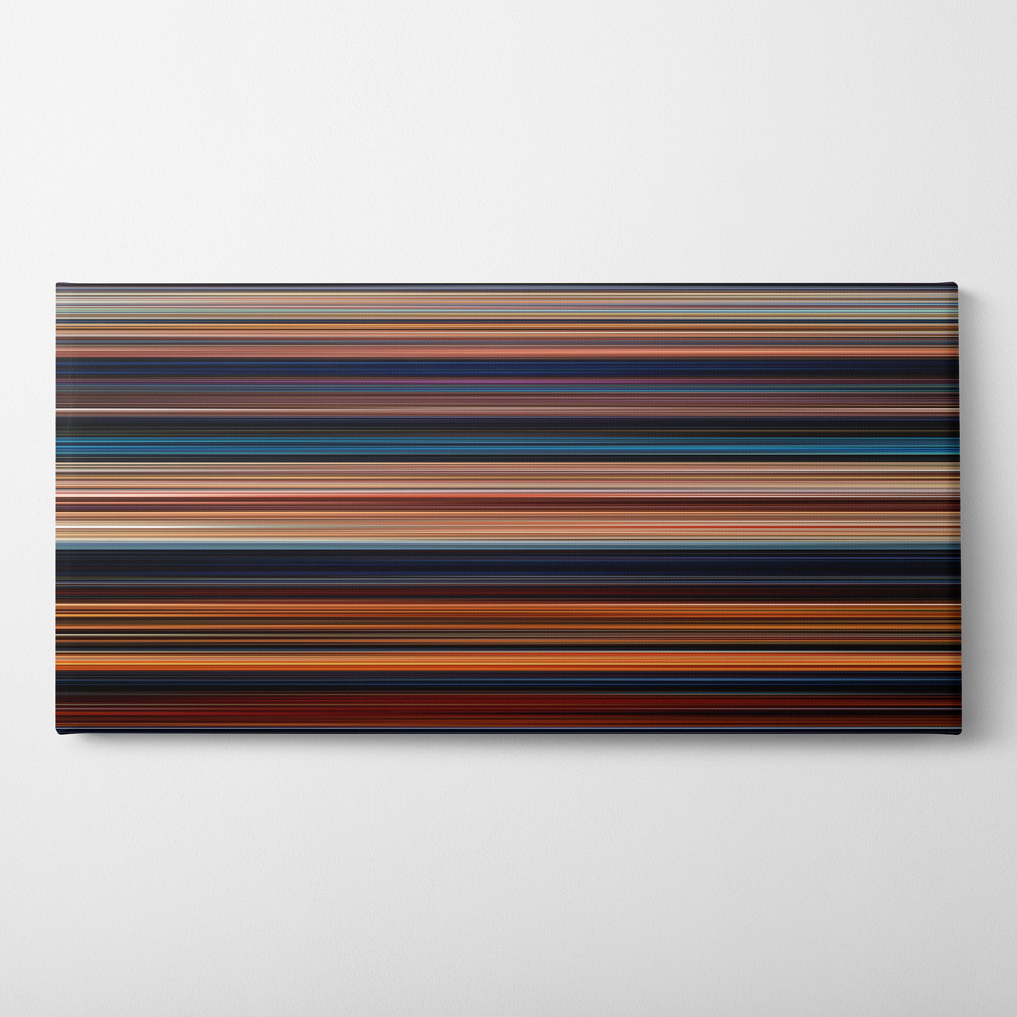 Romeo + Juliet (1996) CineSpectrum Color Spectrum Canvas Print - Horizontal on Wall