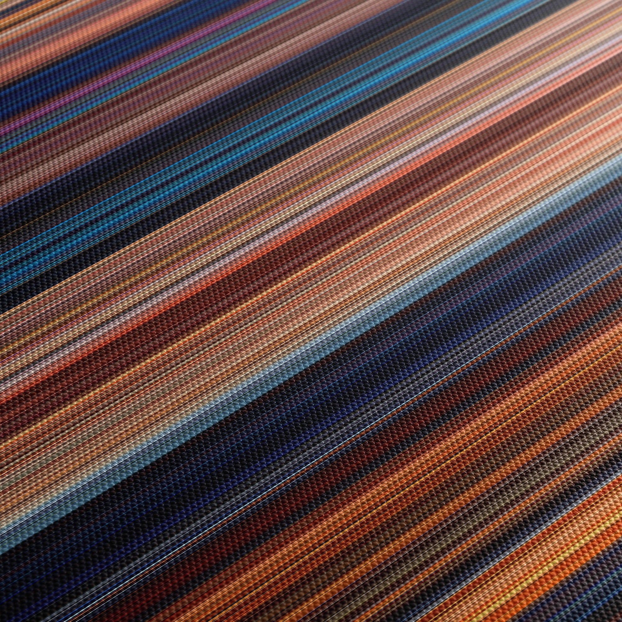 Romeo + Juliet (1996) CineSpectrum Color Spectrum Canvas Print - Close Up of Middle of Print
