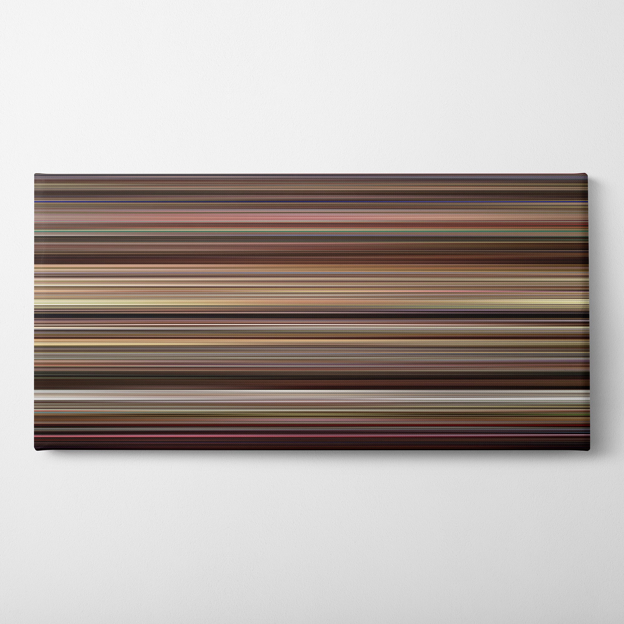 Rushmore (1998) CineSpectrum Color Spectrum Canvas Print - Horizontal on Wall