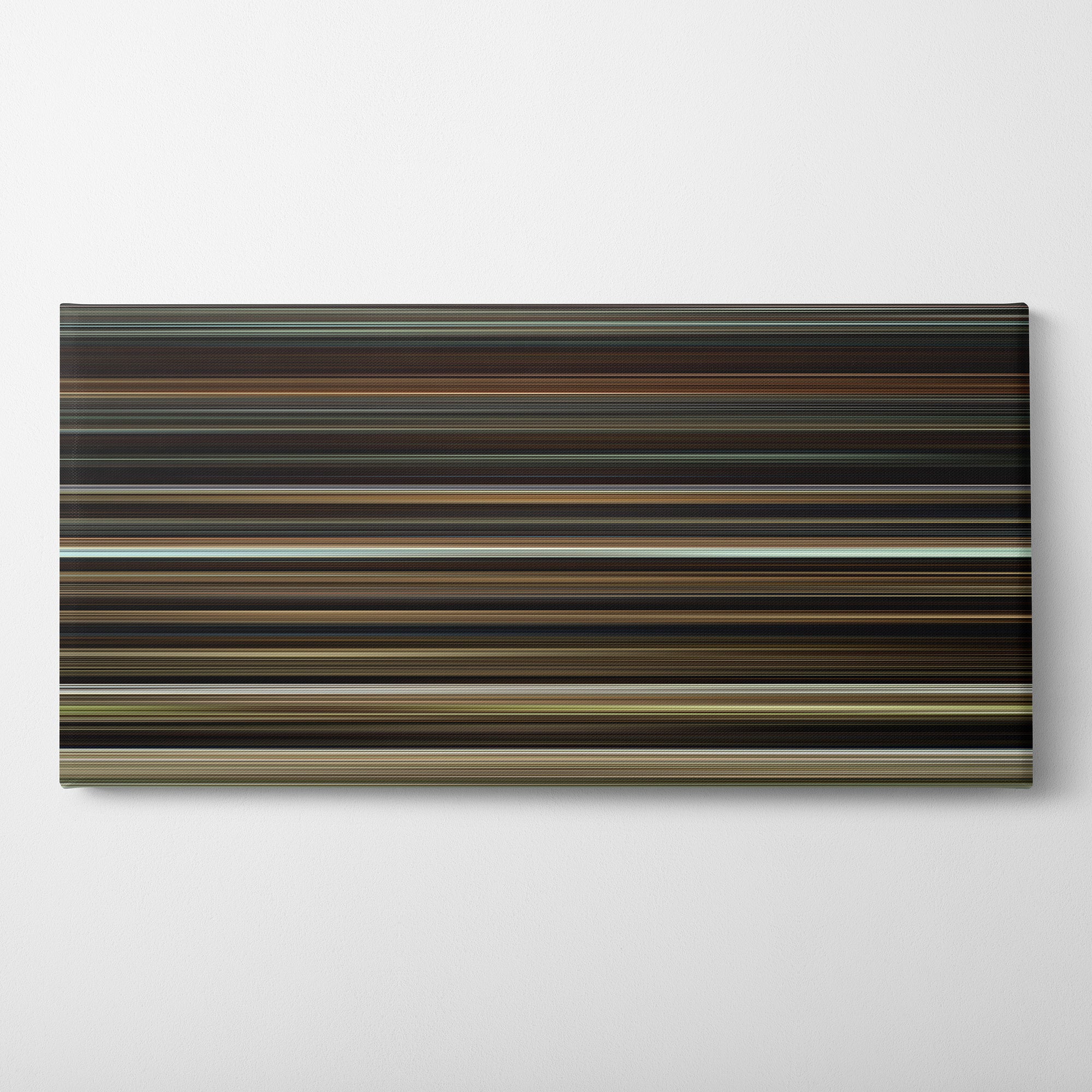 Rustin (2023) CineSpectrum Color Spectrum Canvas Print - Horizontal on Wall