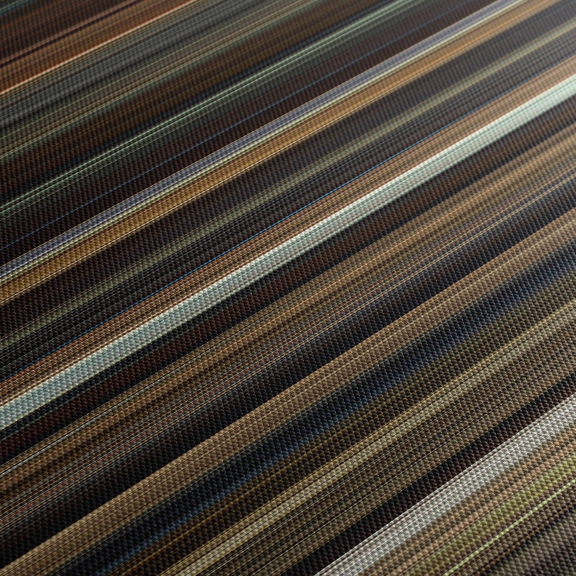 Rustin (2023) CineSpectrum Color Spectrum Canvas Print - Close Up of Middle of Print