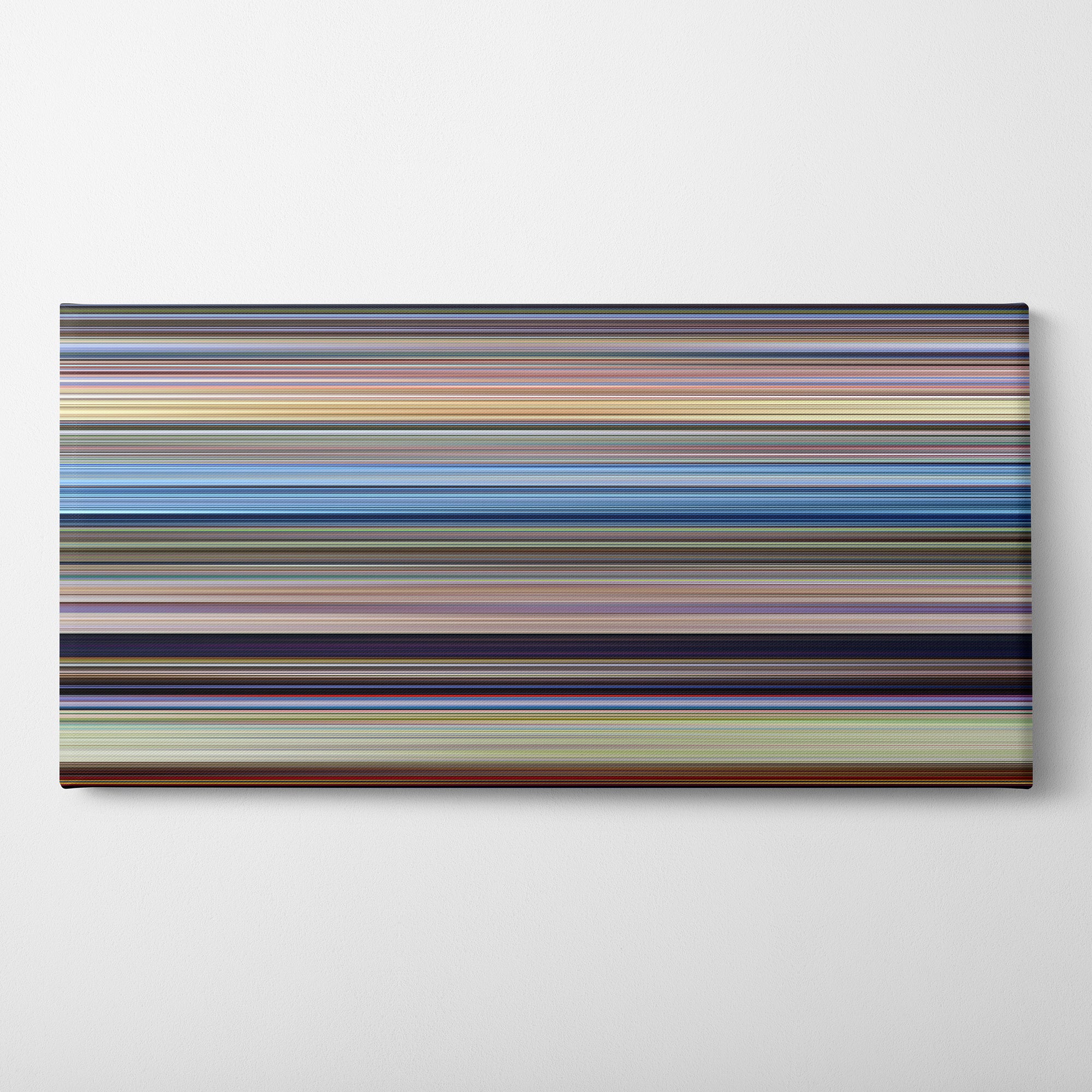 Saludos Amigos (1942) CineSpectrum Color Spectrum Canvas Print - Horizontal on Wall
