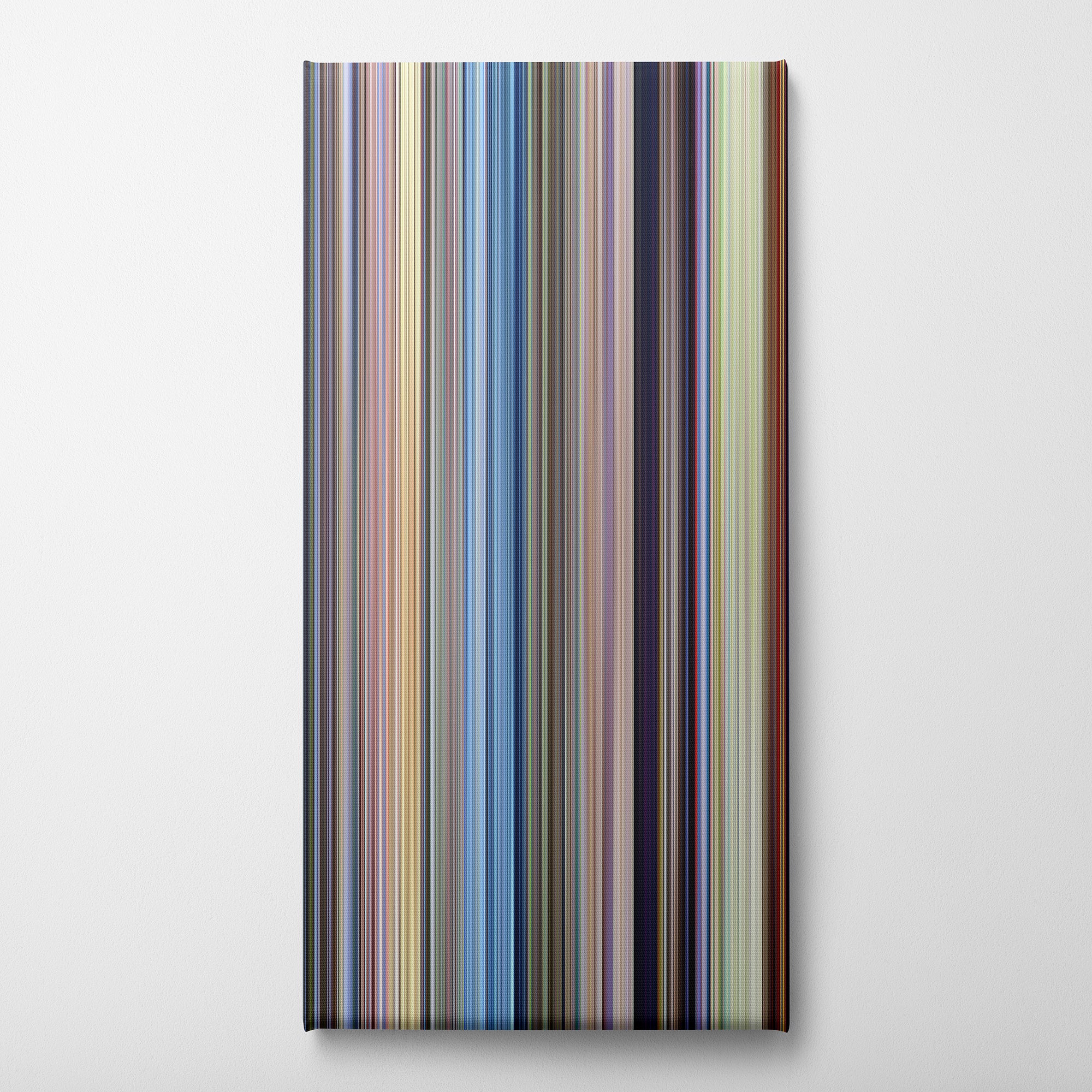 Saludos Amigos (1942) CineSpectrum Color Spectrum Canvas Print - Vertical on Wall