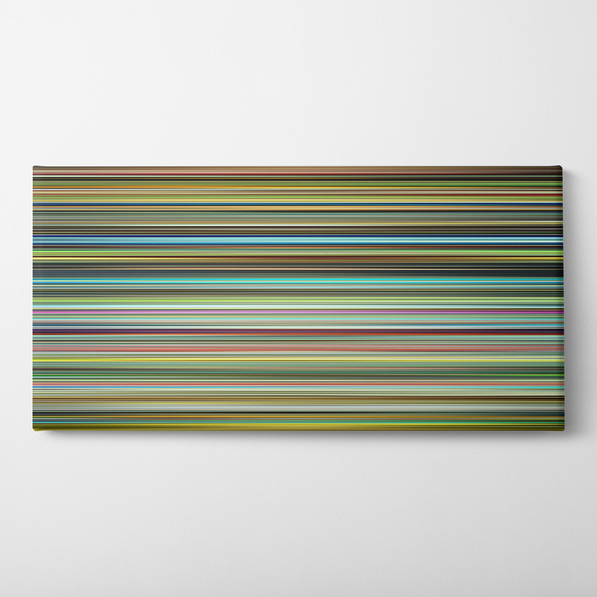Samsara (2011) CineSpectrum Color Spectrum Canvas Print - Horizontal on Wall