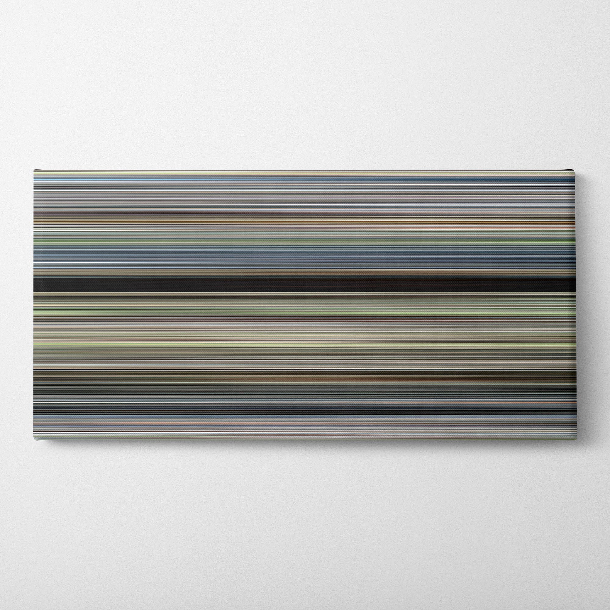 Saving Private Ryan (1998) CineSpectrum Color Spectrum Canvas Print - Horizontal on Wall