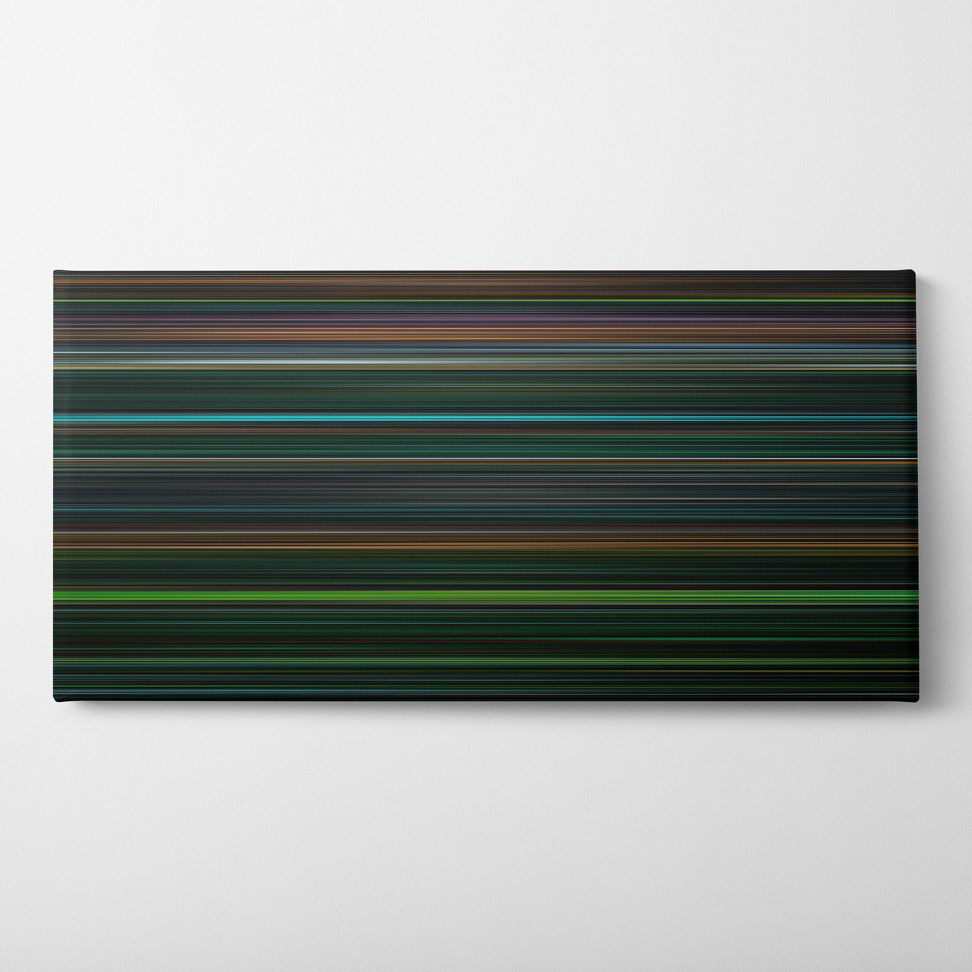 Saw V (2008) CineSpectrum Color Spectrum Canvas Print - Horizontal on Wall
