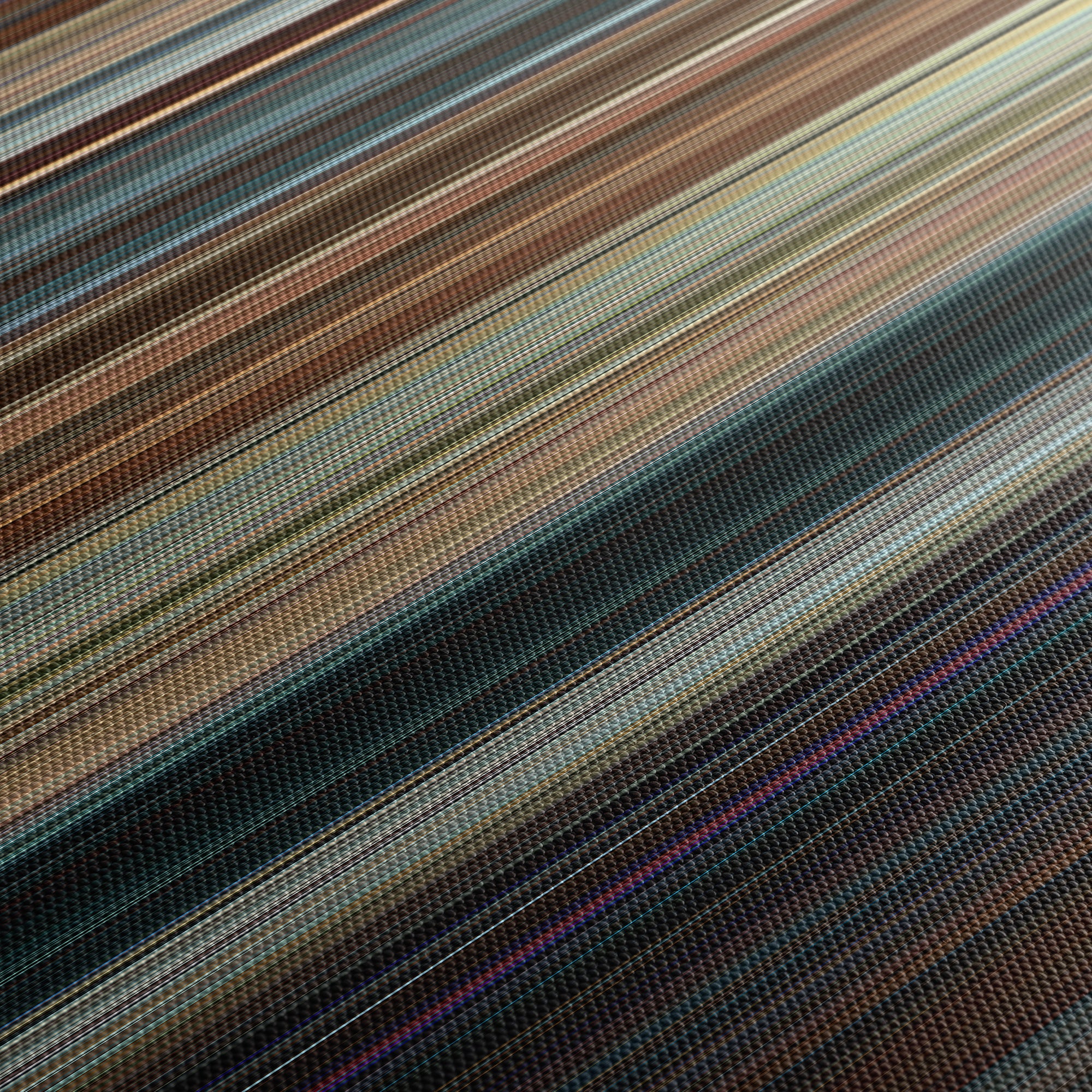 Scream (2022) CineSpectrum Color Spectrum Canvas Print - Close Up of Middle of Print