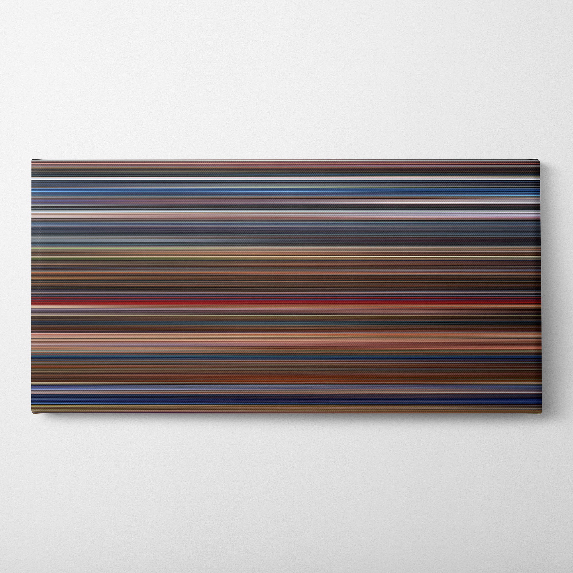 Seed of Chucky (2004) CineSpectrum Color Spectrum Canvas Print - Horizontal on Wall