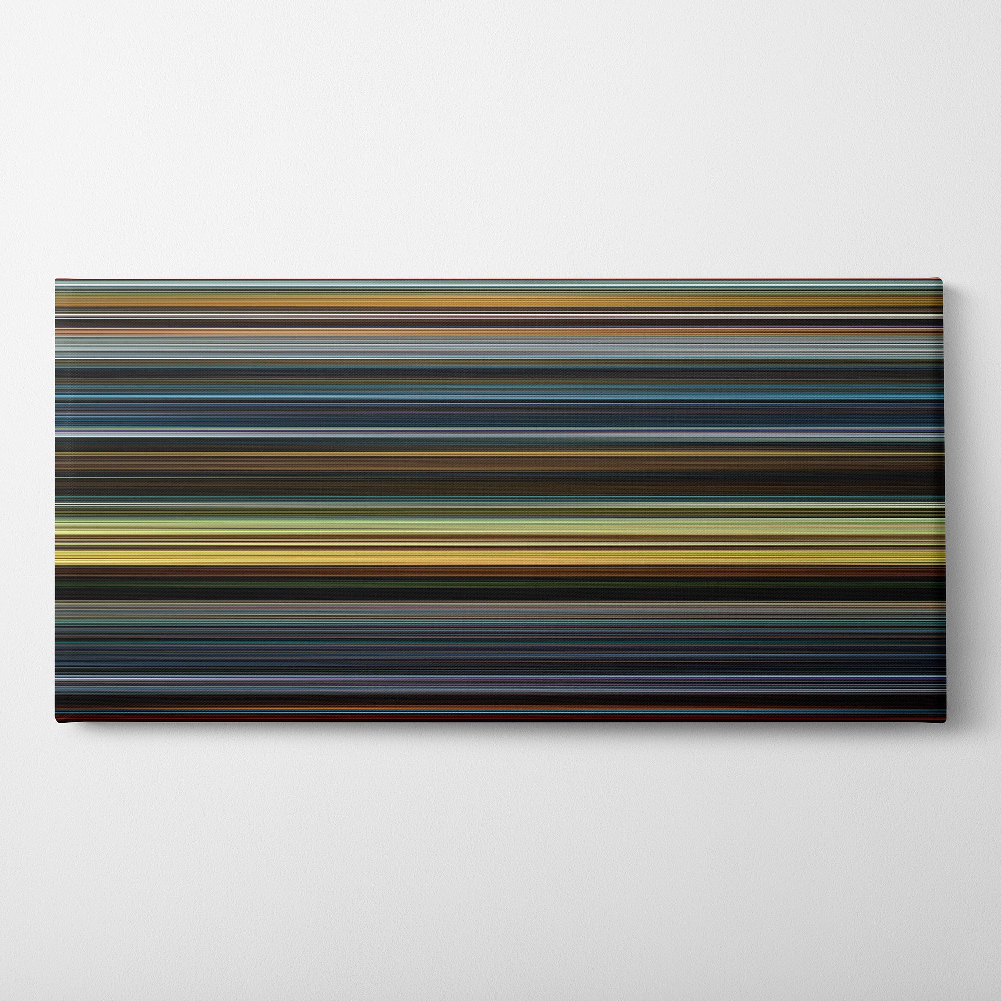 Shang-Chi and the Legend of the Ten Rings (2021) CineSpectrum Color Spectrum Canvas Print - Horizontal on Wall