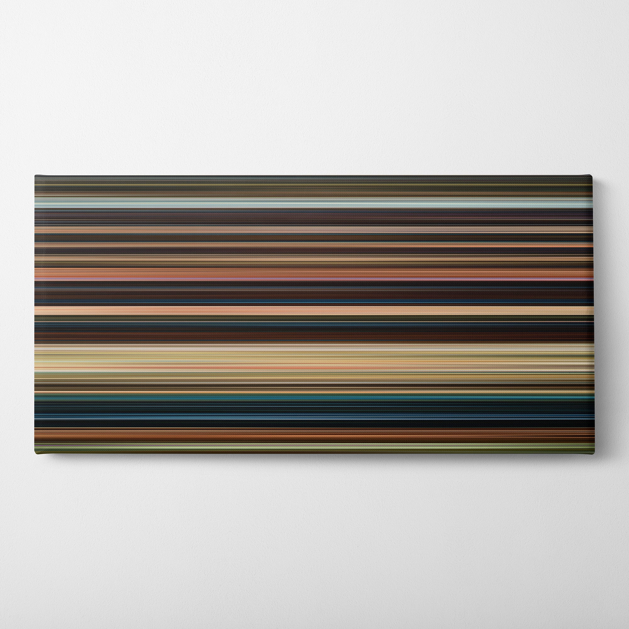 Shazam Fury of the Gods (2023) CineSpectrum Color Spectrum Canvas Print - Horizontal on Wall