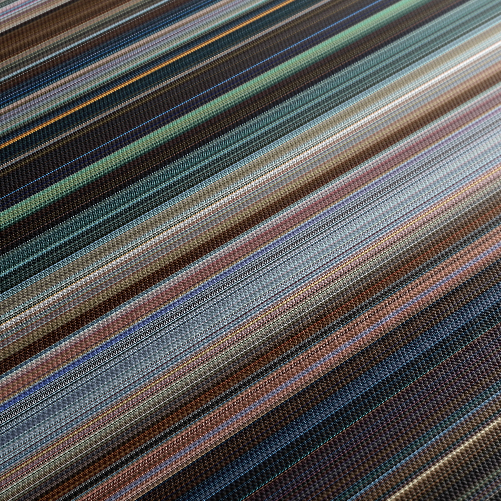 Shazam! (2019) CineSpectrum Color Spectrum Canvas Print - Close Up of Middle of Print