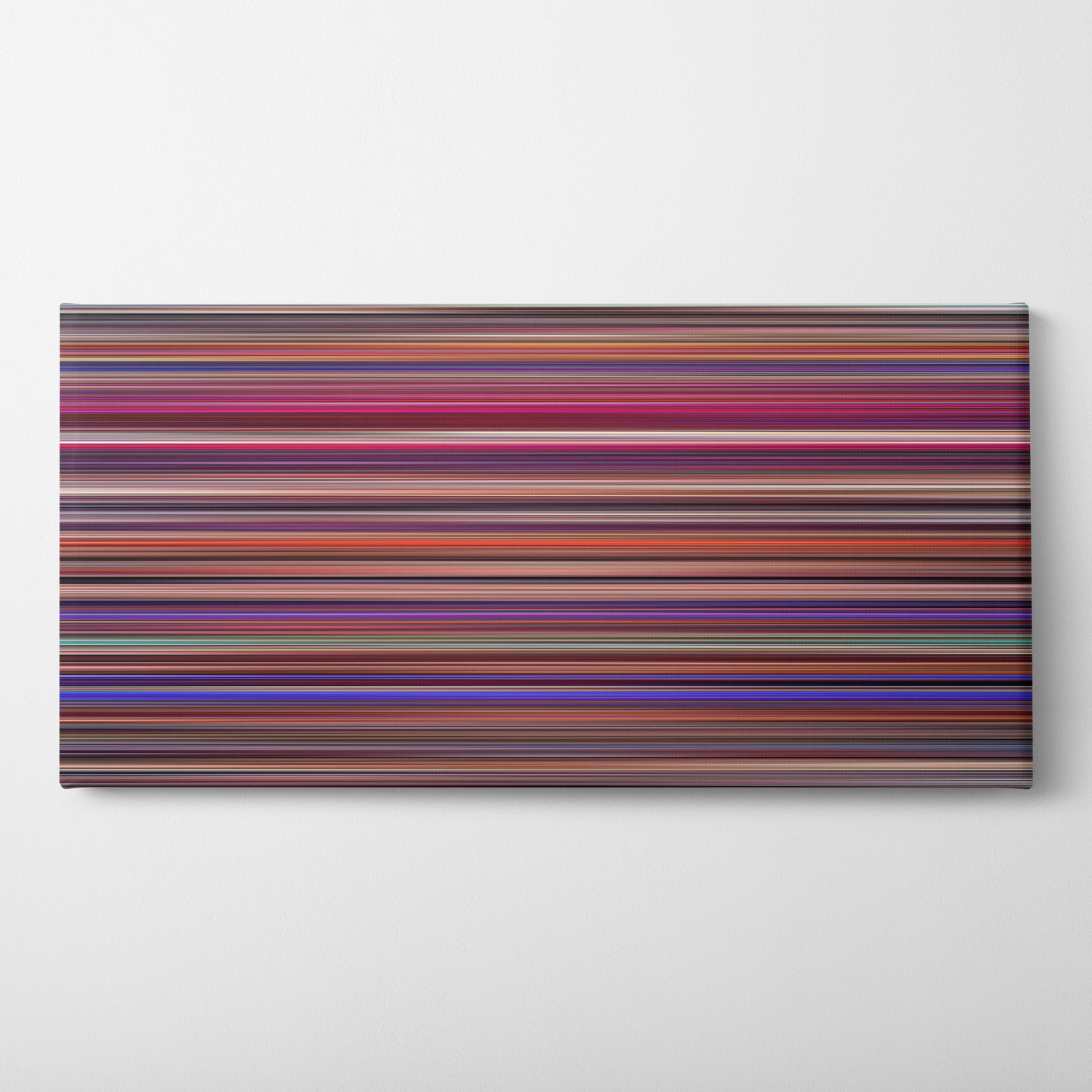 Showgirls (1995) CineSpectrum Color Spectrum Canvas Print - Horizontal on Wall