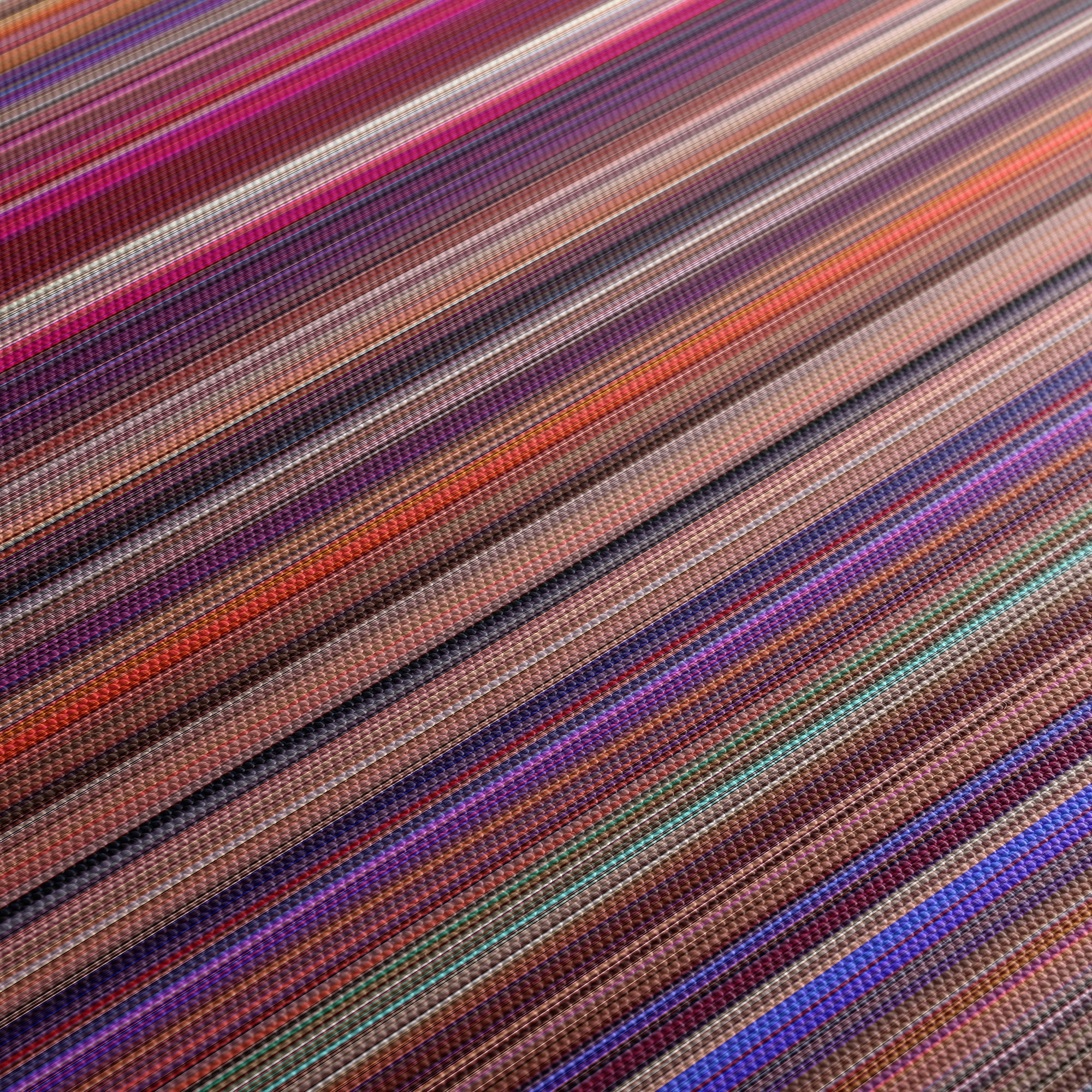 Showgirls (1995) CineSpectrum Color Spectrum Canvas Print - Close Up of Middle of Print