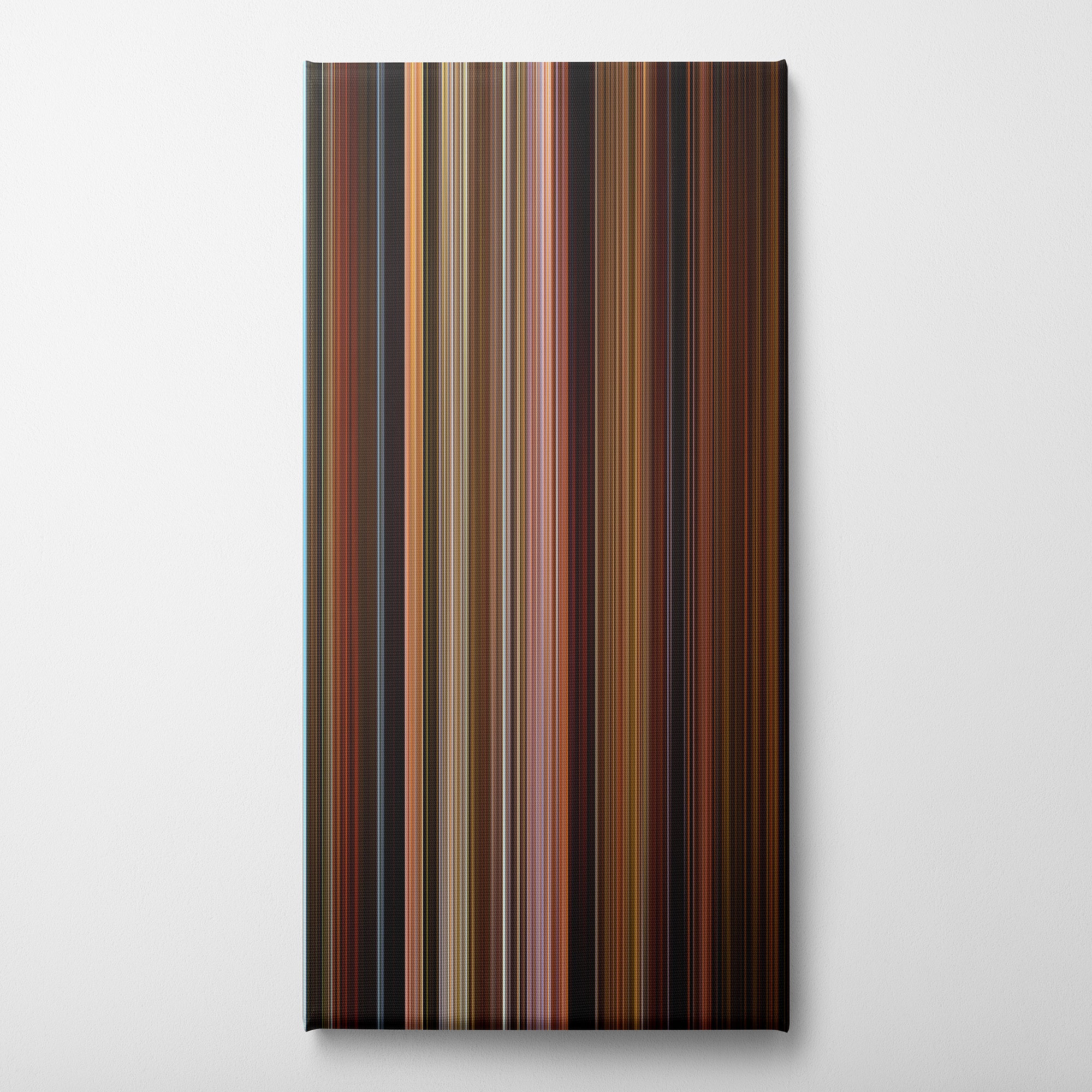 Shrek the Third (2007) CineSpectrum Color Spectrum Canvas Print - Vertical on Wall