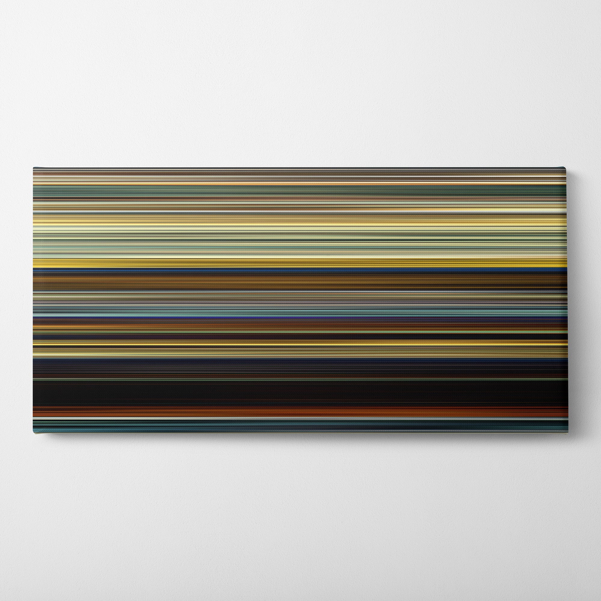 Sicario (2015) CineSpectrum Color Spectrum Canvas Print - Horizontal on Wall