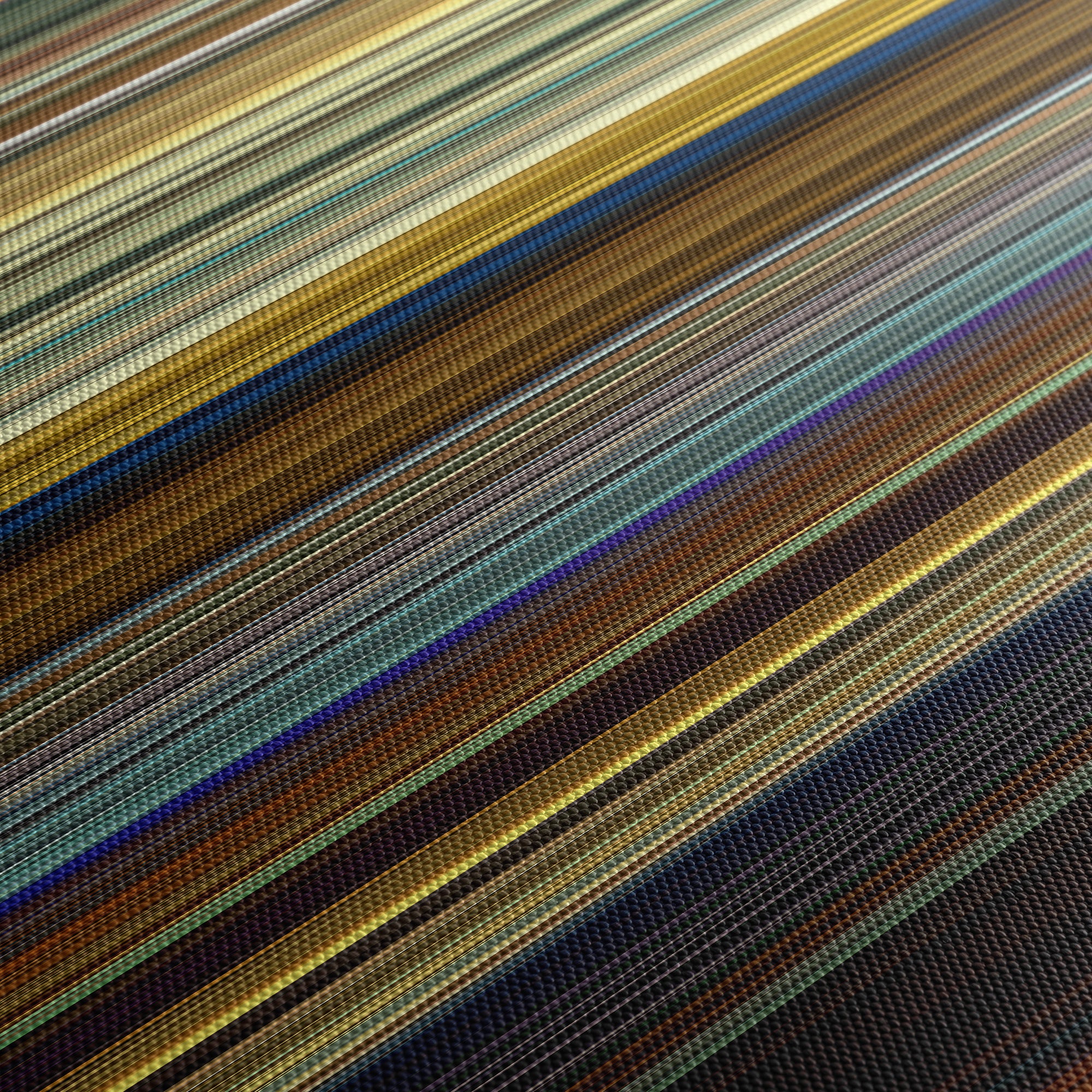 Sicario (2015) CineSpectrum Color Spectrum Canvas Print - Close Up of Middle of Print
