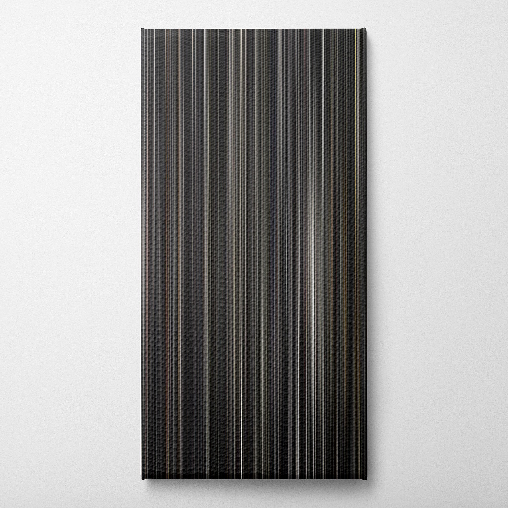 Sin City (2005) CineSpectrum Color Spectrum Canvas Print - Vertical on Wall