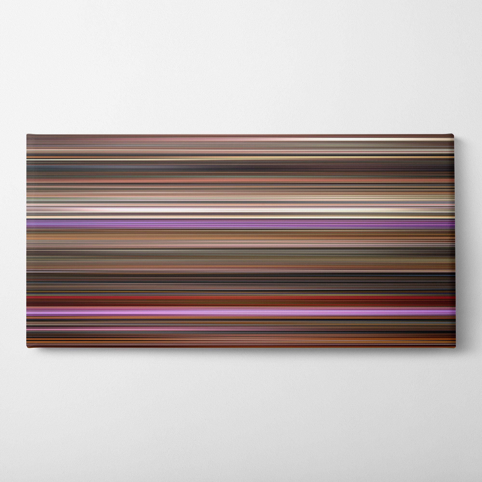Singin' in the Rain (1952) CineSpectrum Color Spectrum Canvas Print - Horizontal on Wall