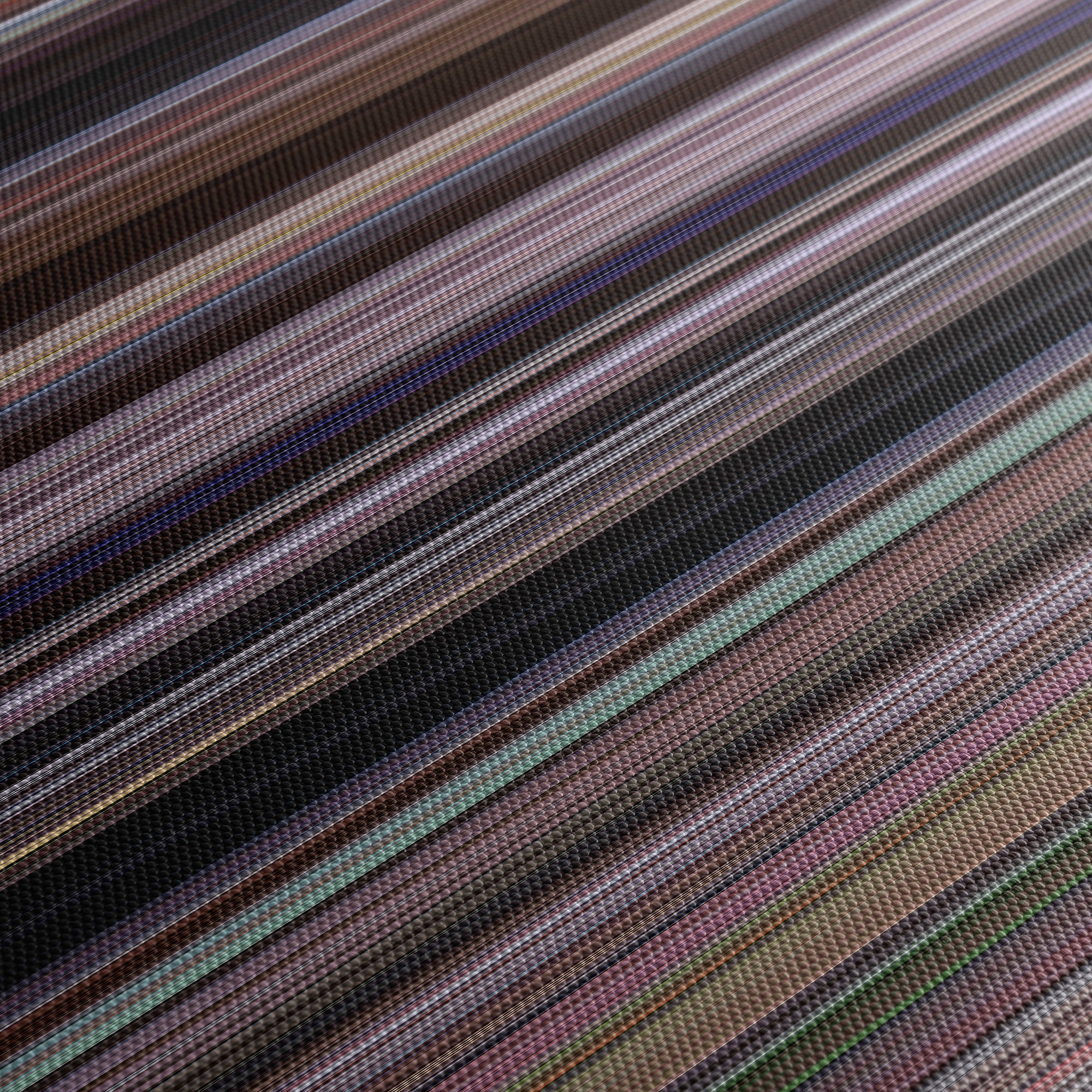 Slap Shot (1977) CineSpectrum Color Spectrum Canvas Print - Close Up of Middle of Print
