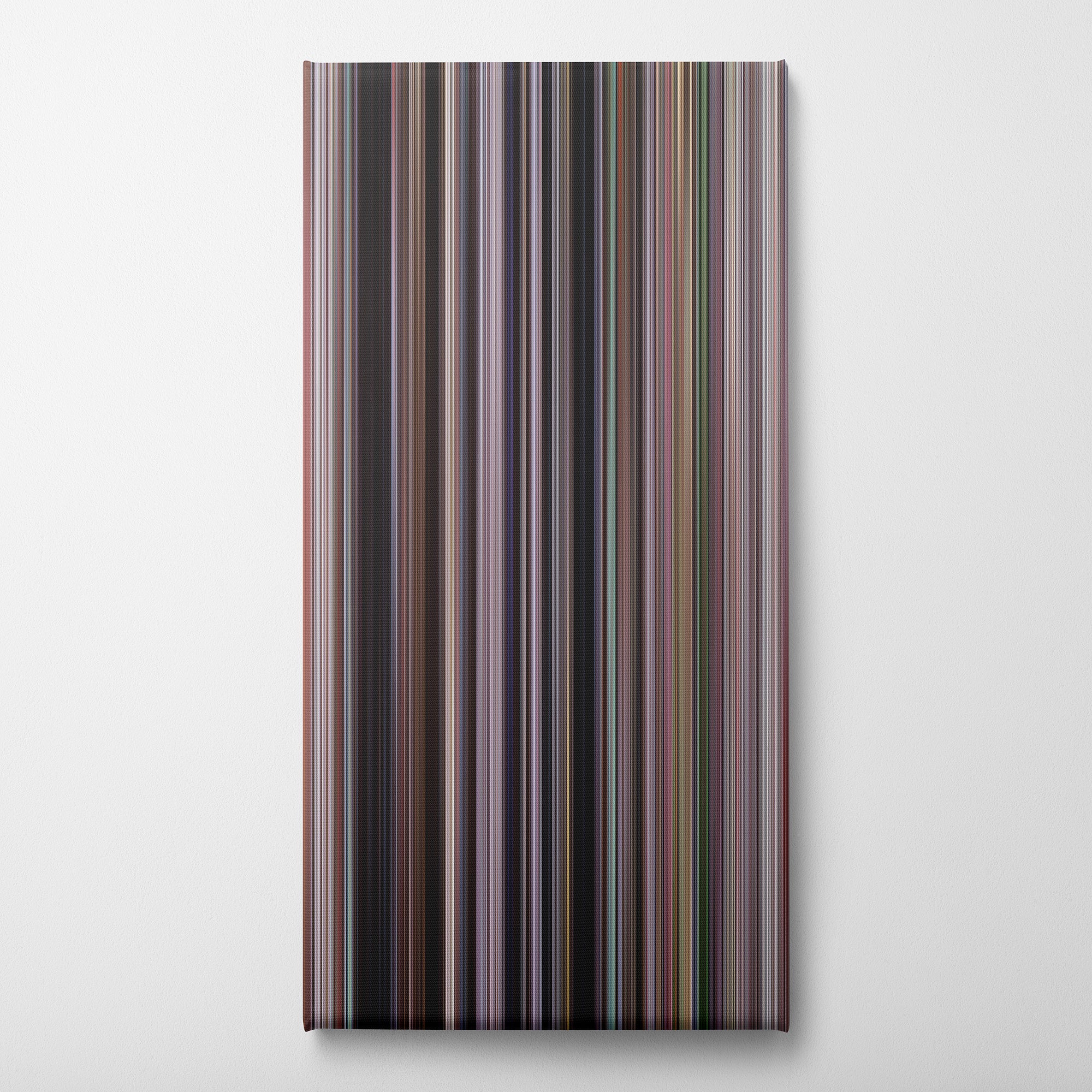 Slap Shot (1977) CineSpectrum Color Spectrum Canvas Print - Vertical on Wall
